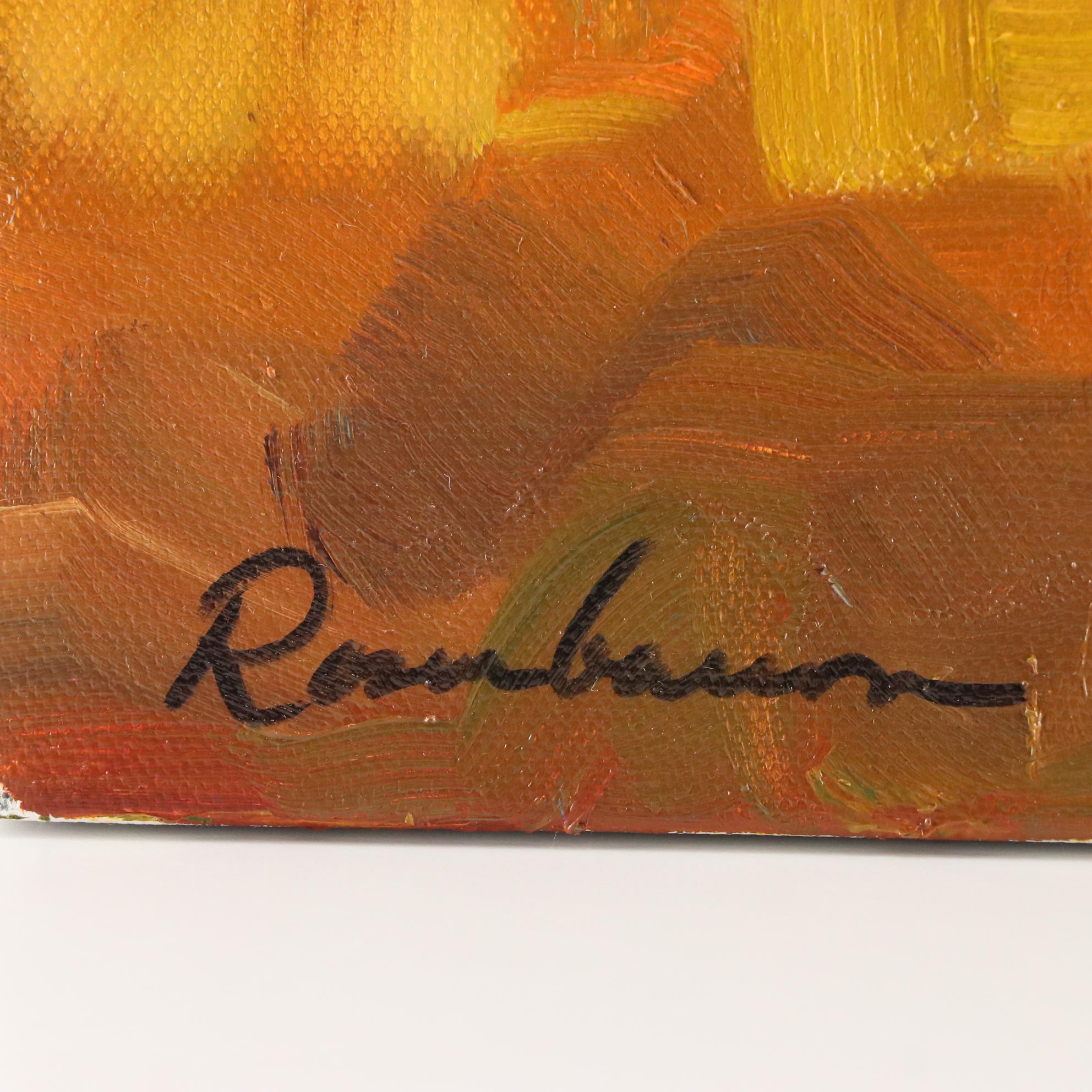 Sally Rosenbaum Landscape Oil Painting