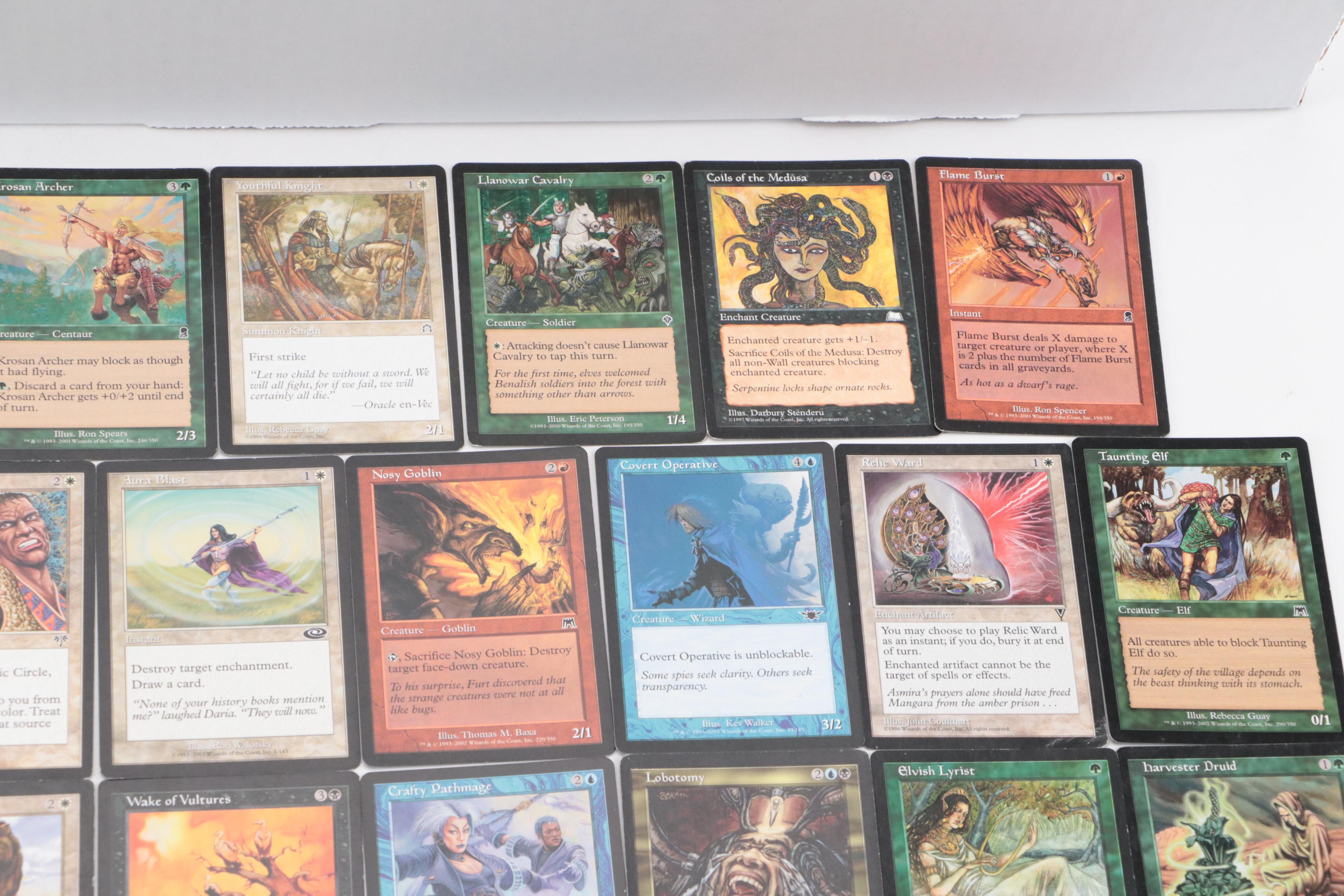 Magic: The Gathering Trading Cards with Storage Boxes, 1990s–2020s