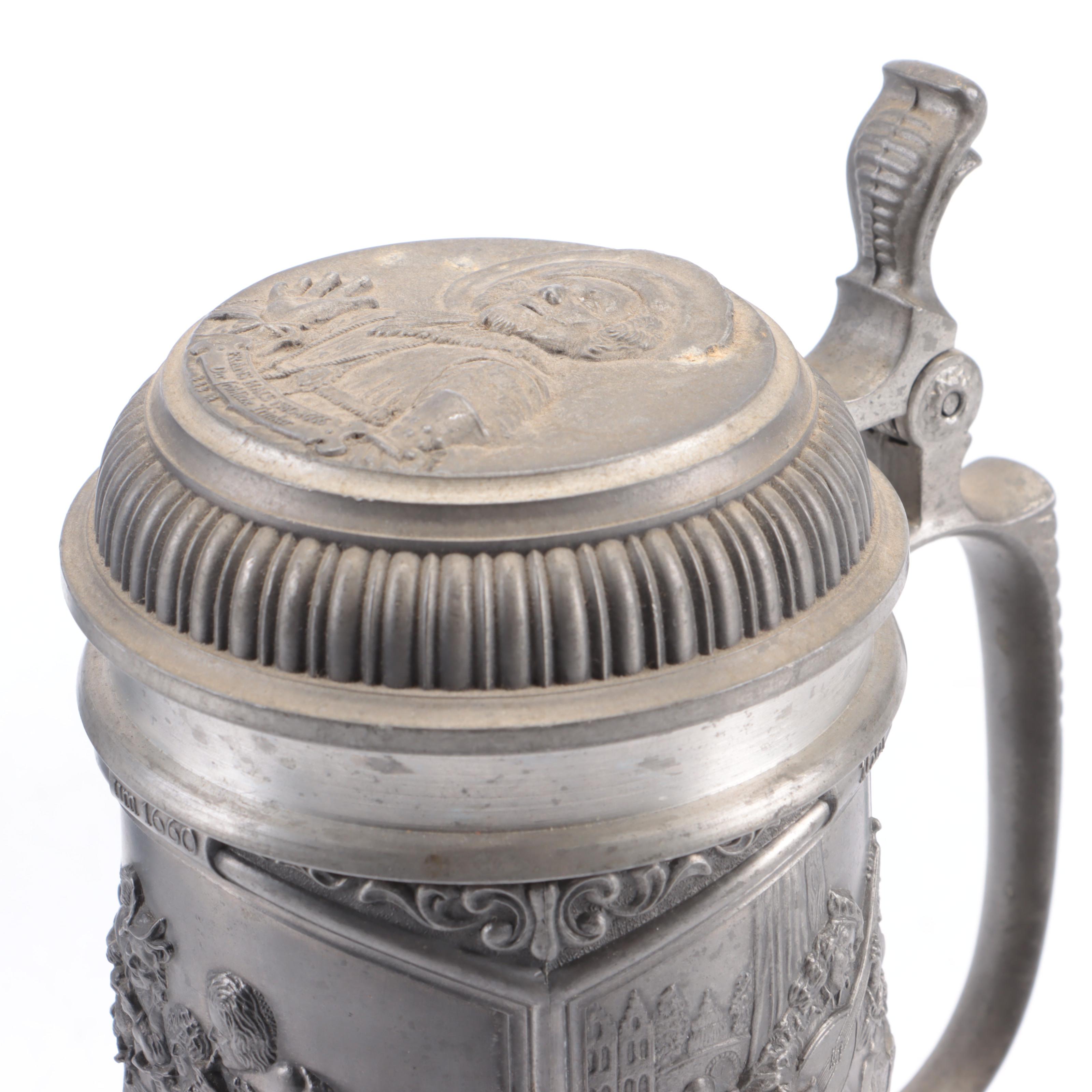 German Ceramic Beer Mugs and Steins