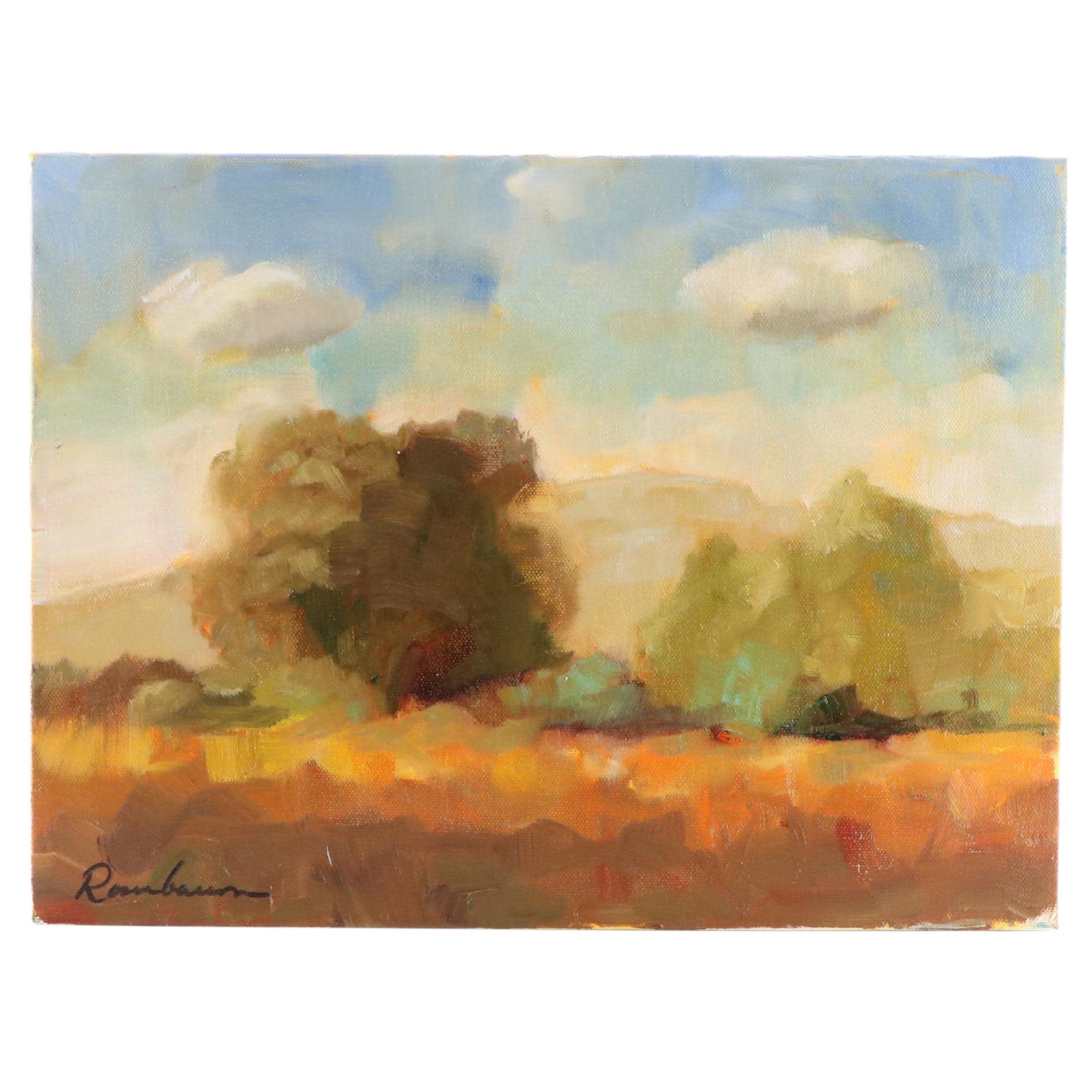Sally Rosenbaum Landscape Oil Painting