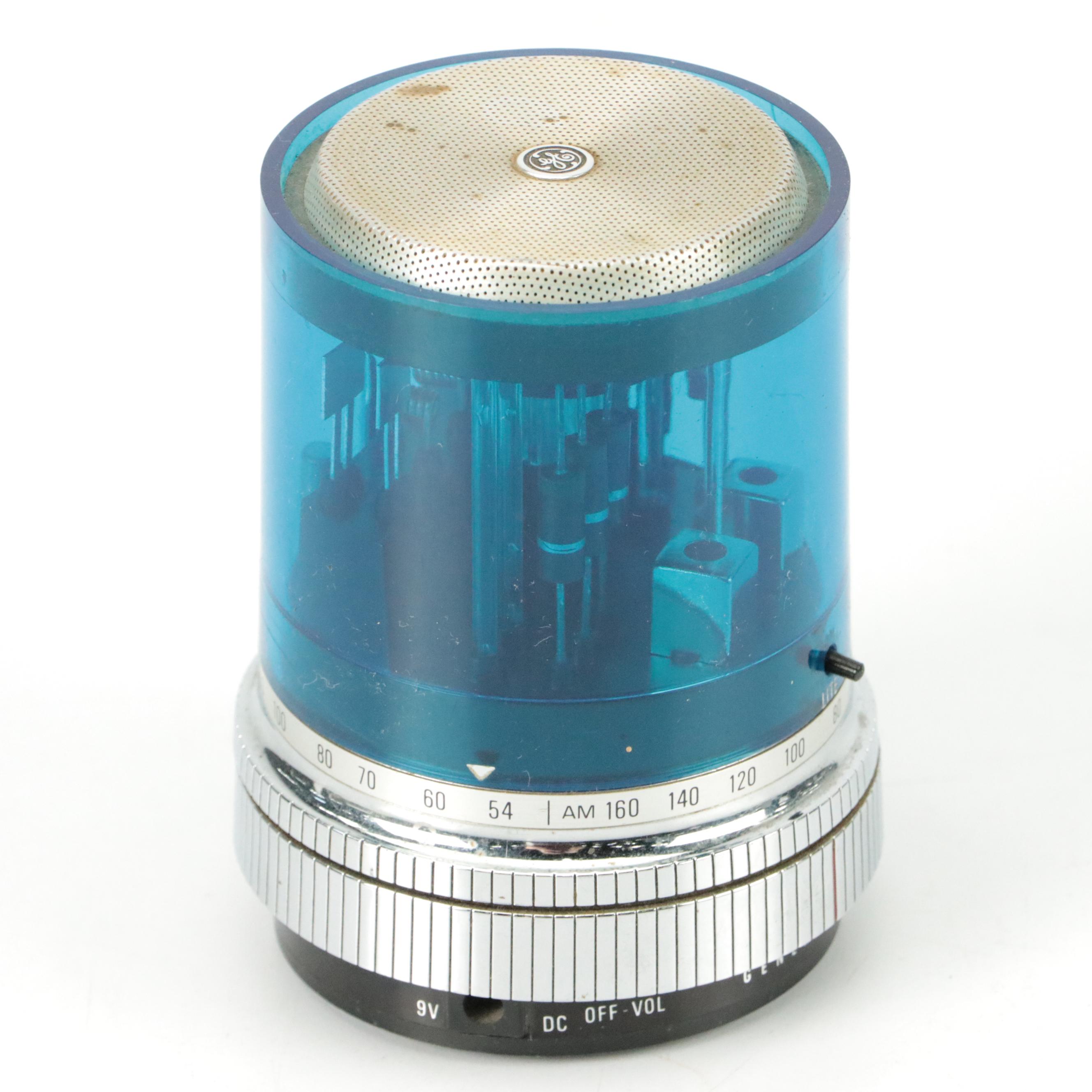 Panasonic MCM Panapet R-70 Radio with Other Radios, Mid to Late 20th Century