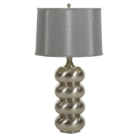 Contemporary Chrome Finished Table Lamp