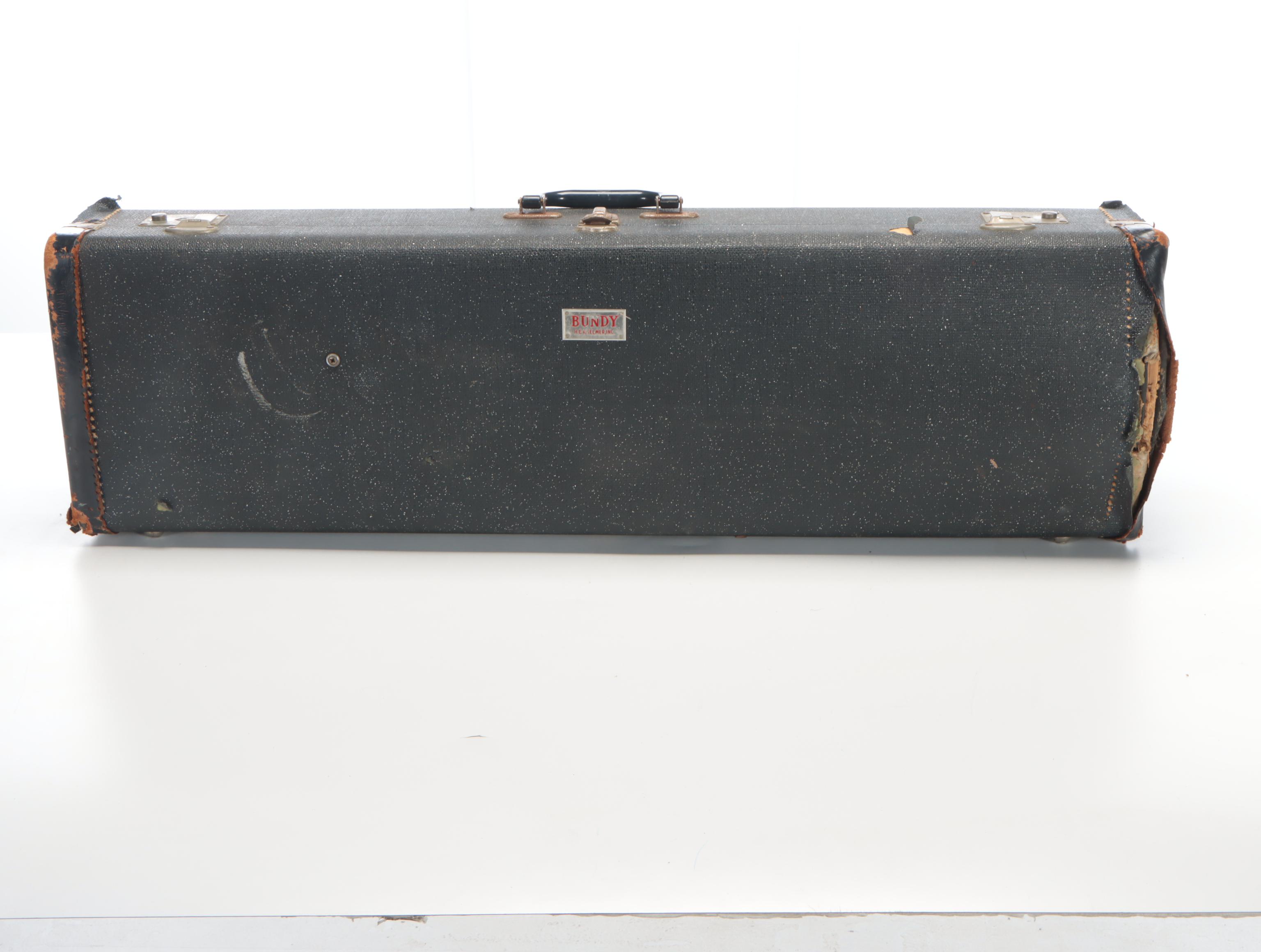 H&A Selmer Bundy Slide Trombone with Case