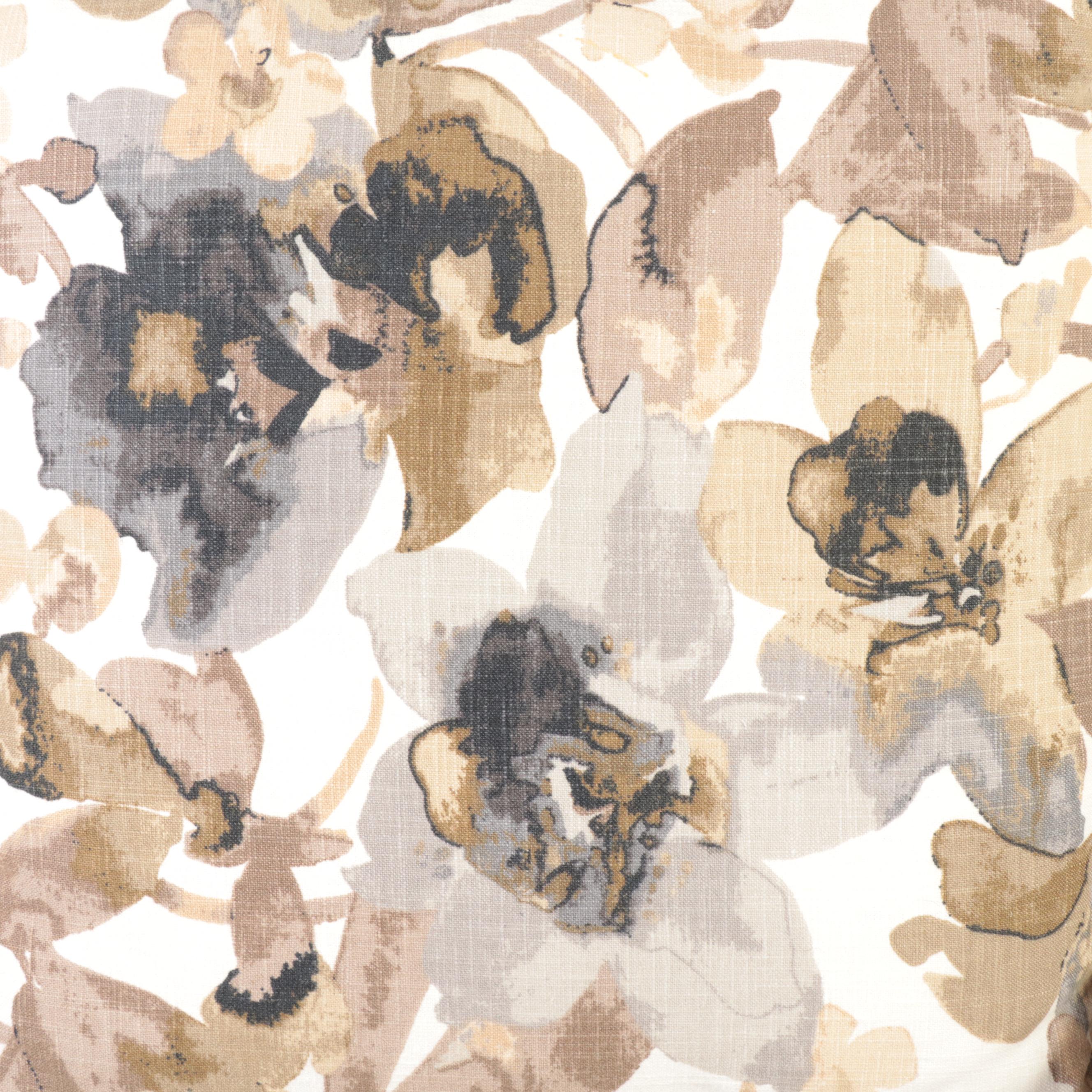 Contemporary Custom-Upholstered Easy Armchair