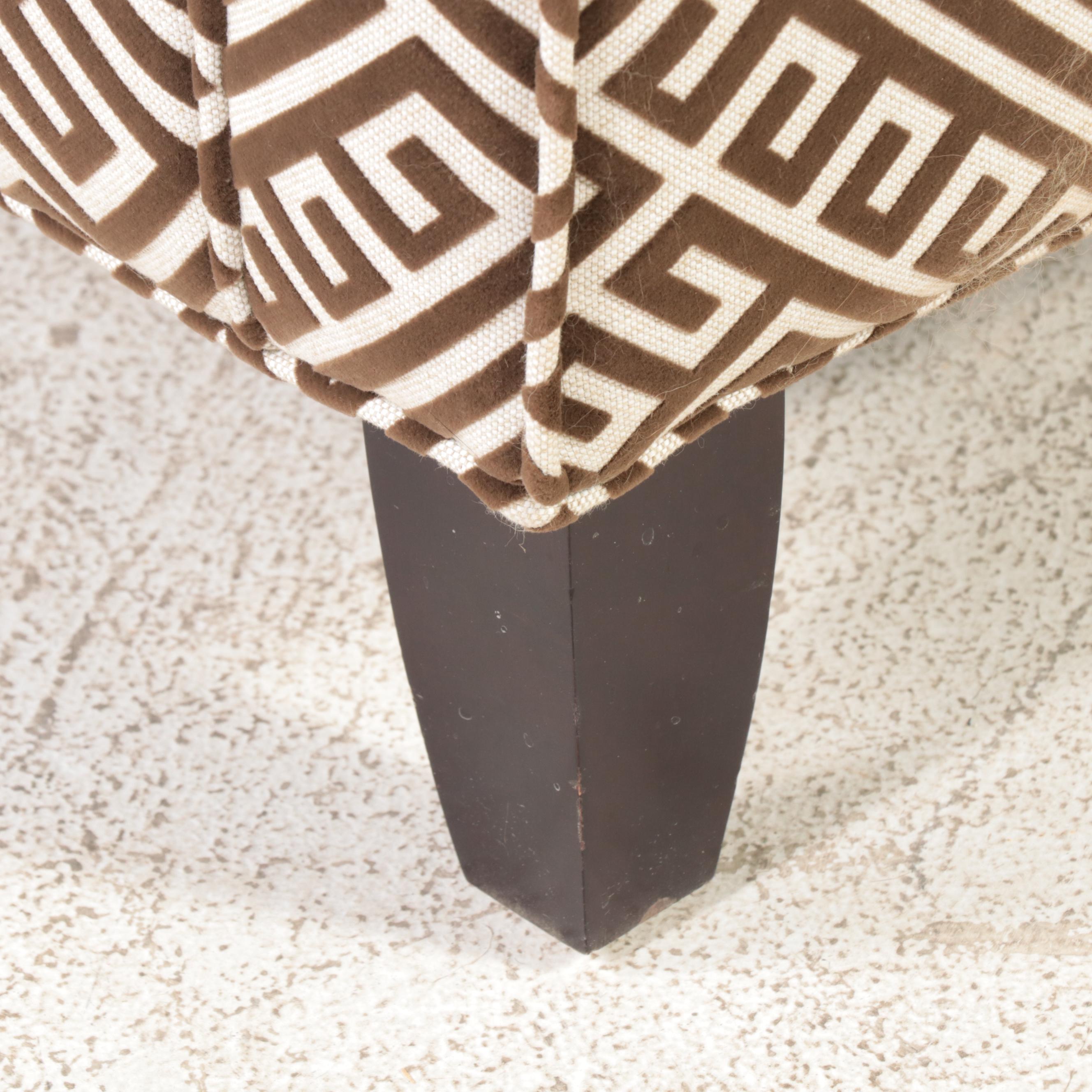 Contemporary CustomUpholstered Easy Armchair EBTH