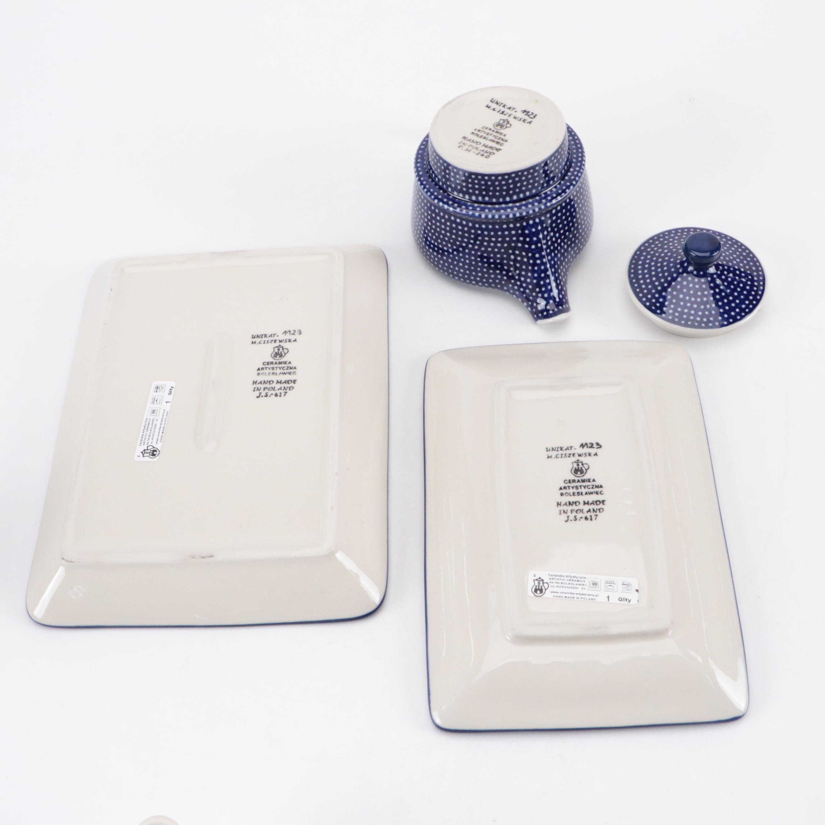 Boleslawiec, Ceramika Artystyczna with Other Polish Serveware and Table Decor