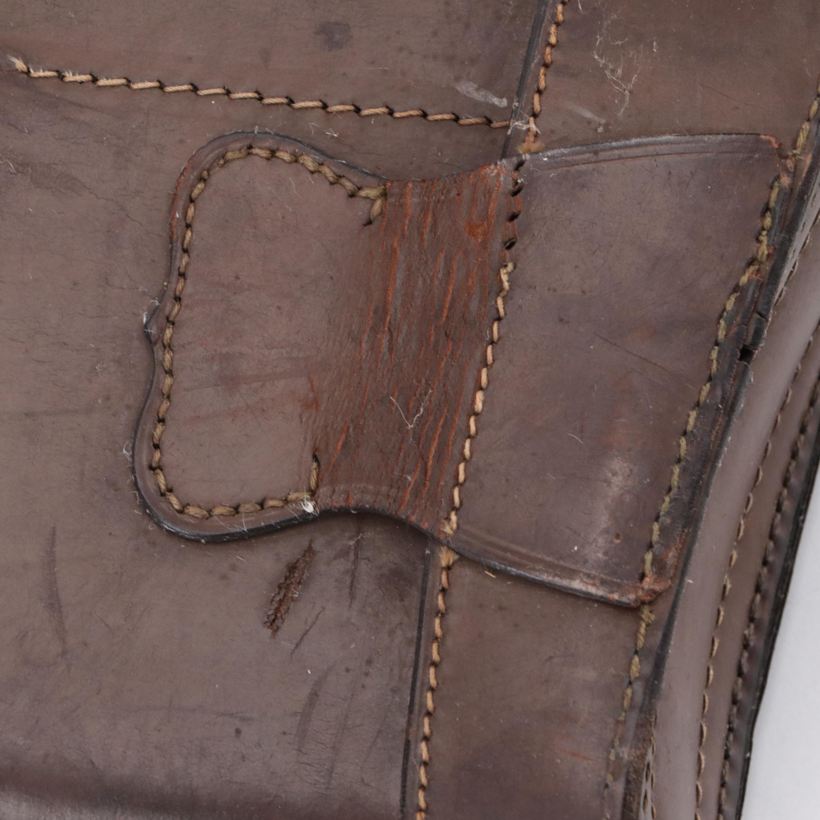 Leg of Mutton Style Leather Gun Case