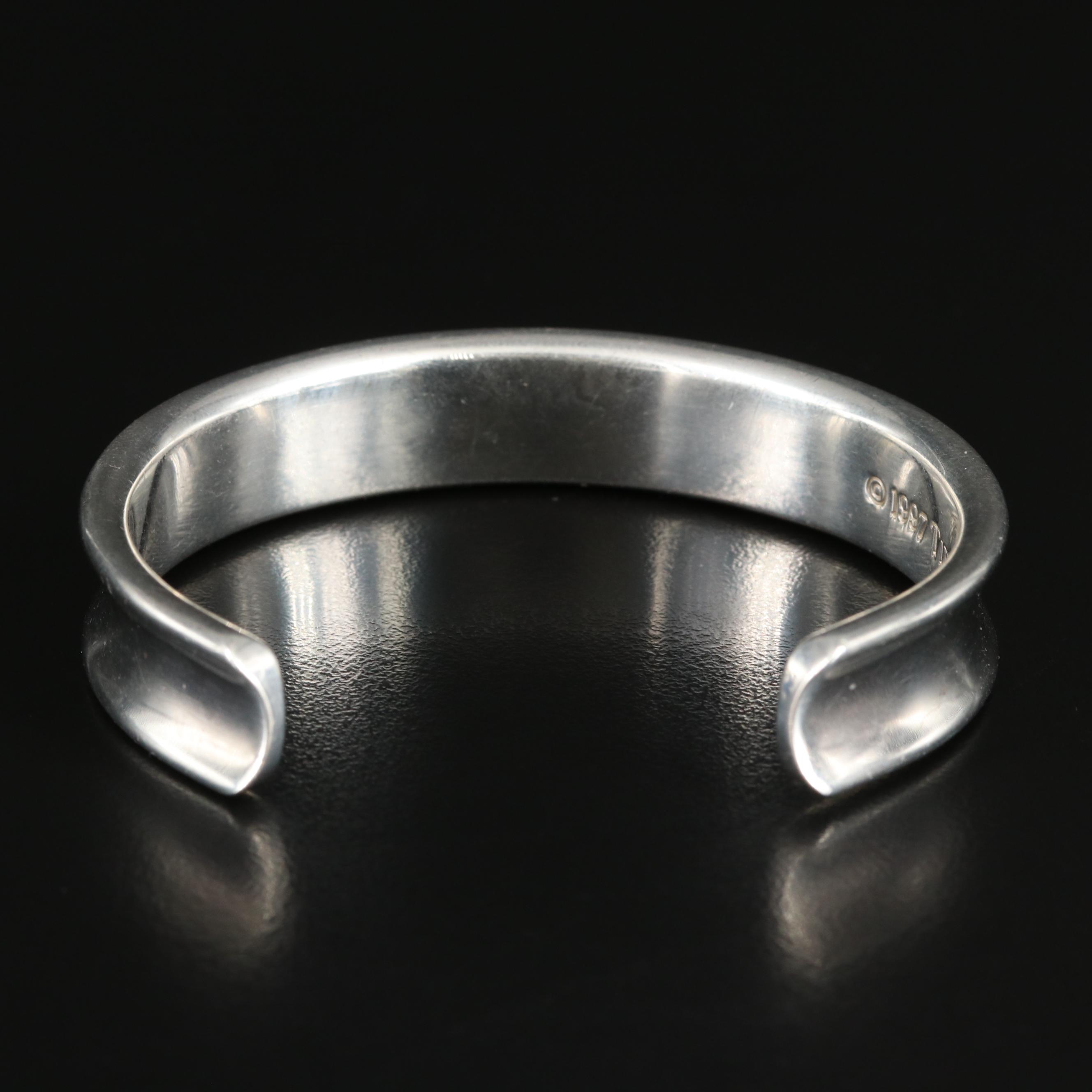 Tiffany & Co. "1837" Sterling Cuff Bracelet and Ring