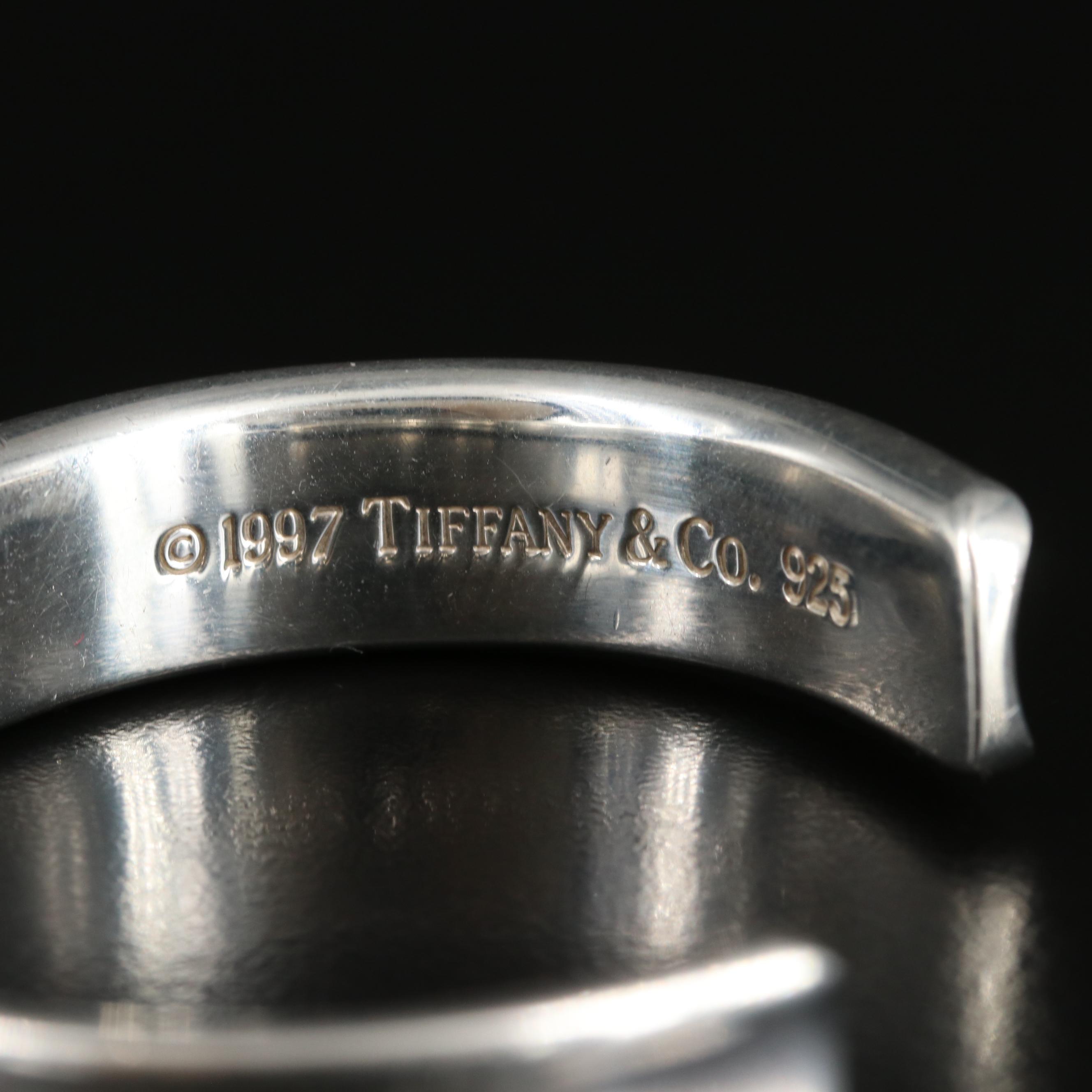 Tiffany & Co. "1837" Sterling Cuff Bracelet and Ring