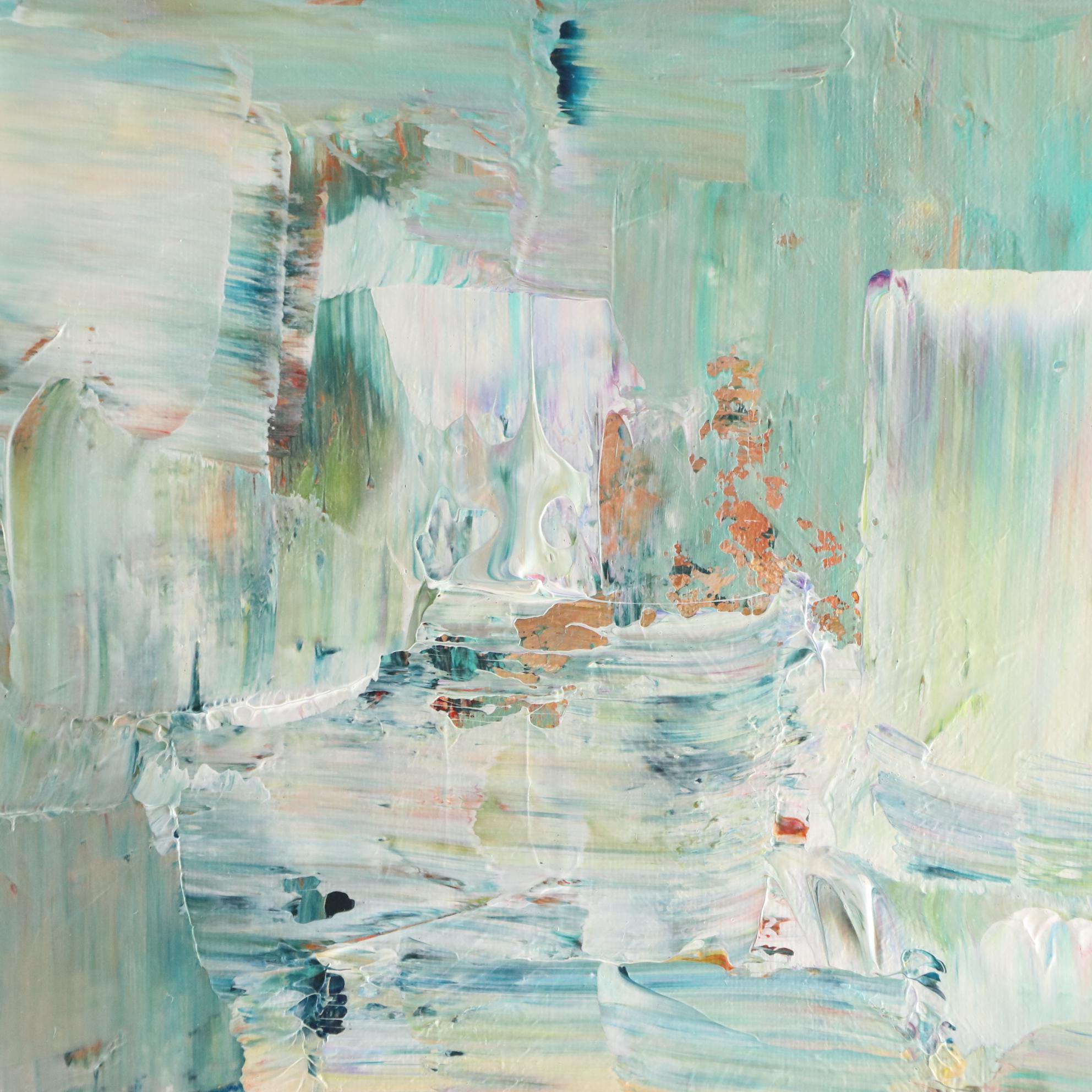 Leif Janek Abstract Acrylic Painting, 21st Century