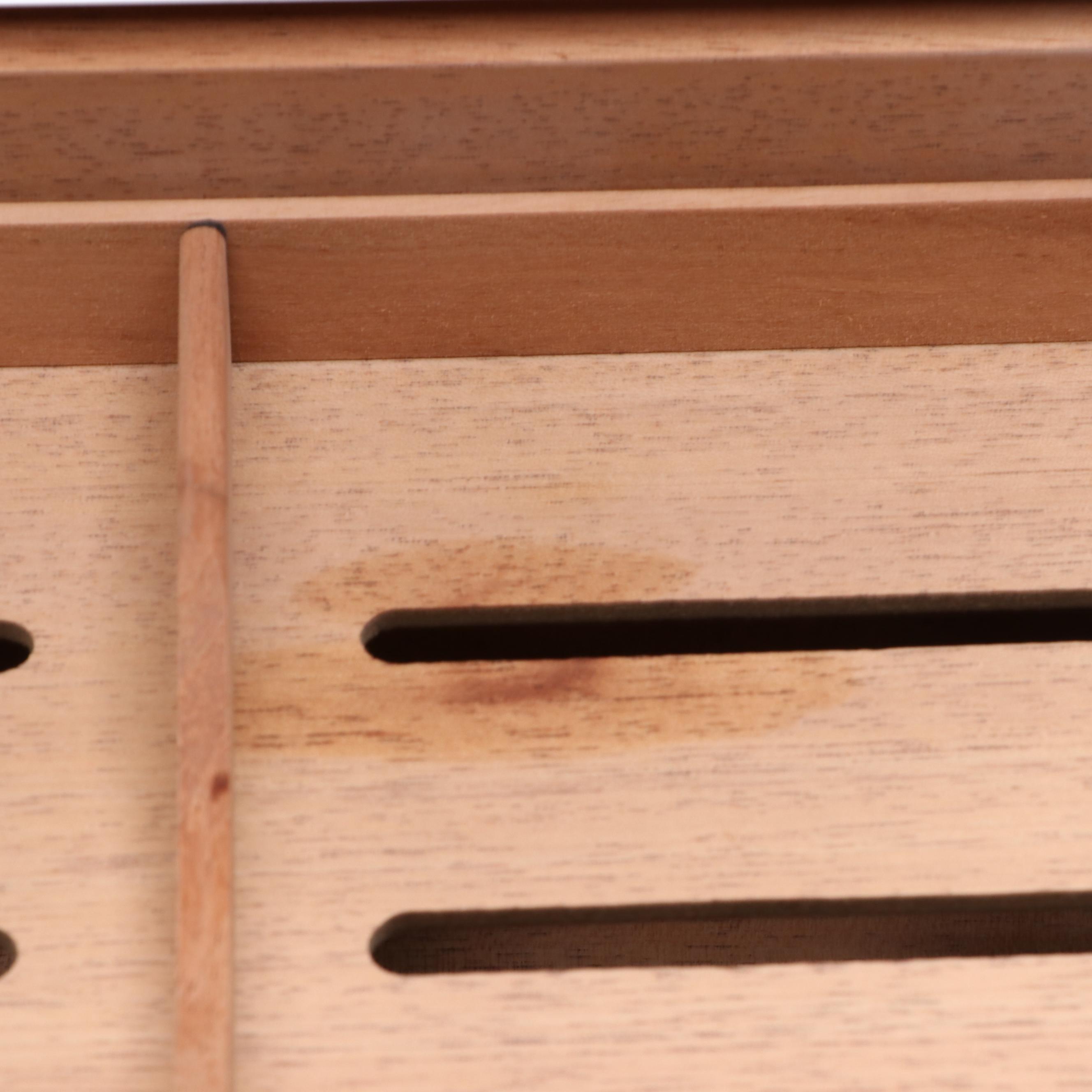 Bey-Berk Lacquered "Ebony" Humidor