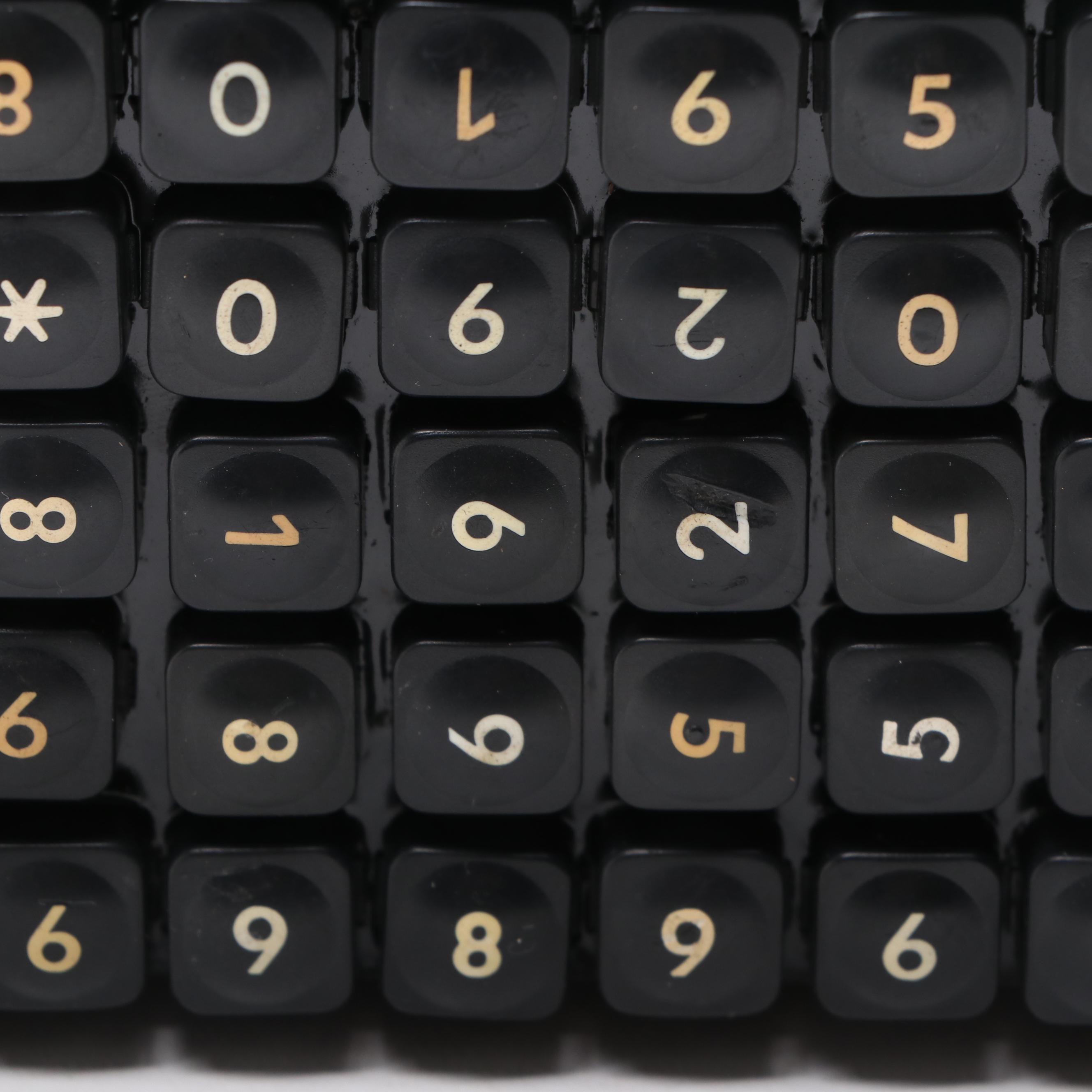 Box Covered in Telephone Keys