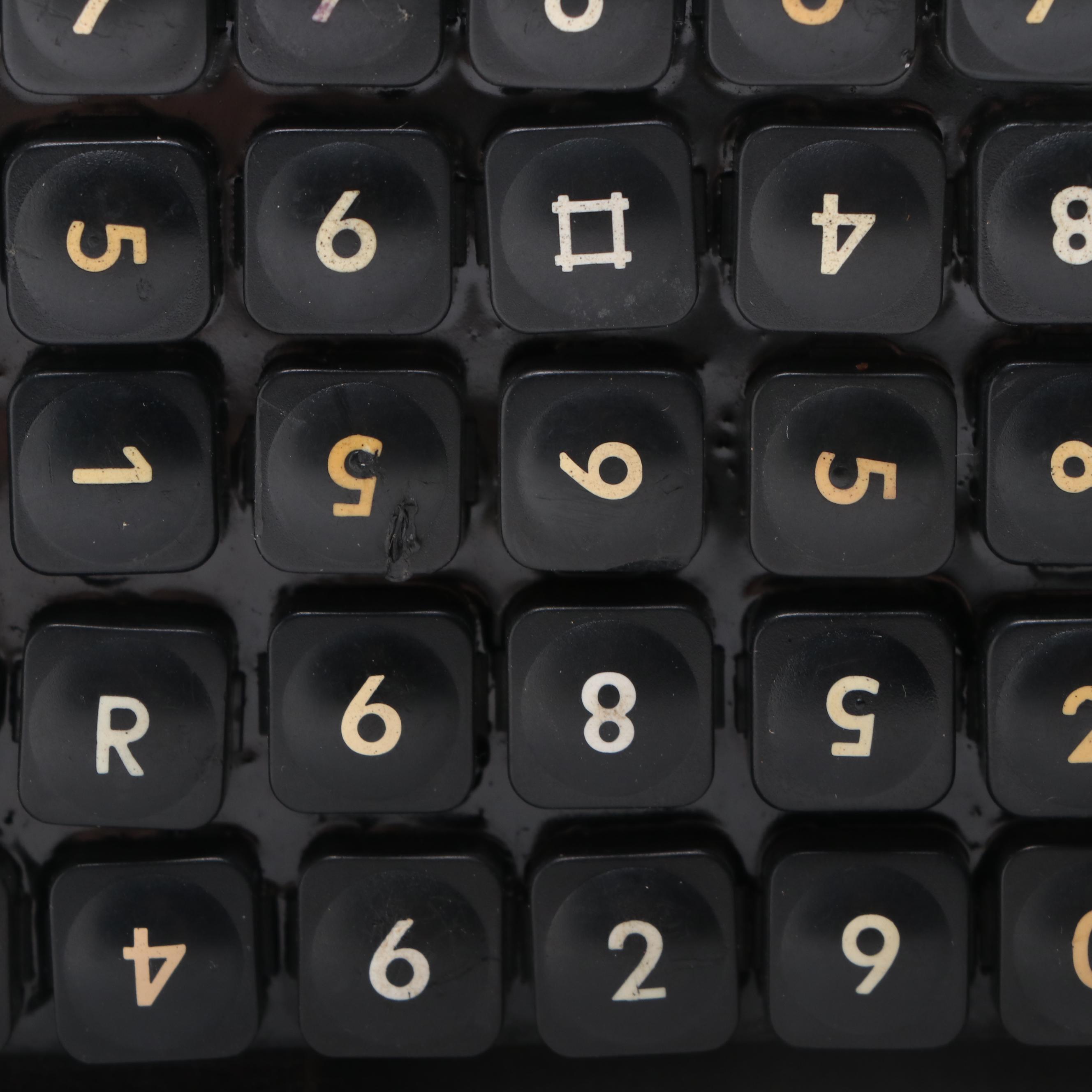 Box Covered in Telephone Keys