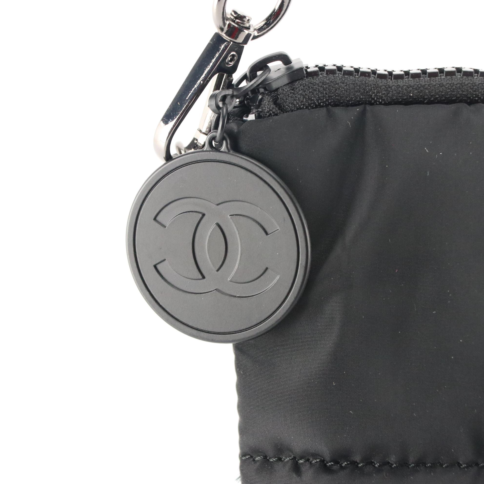 Chanel Beauté Promotional Zip Pouch on Chain Strap