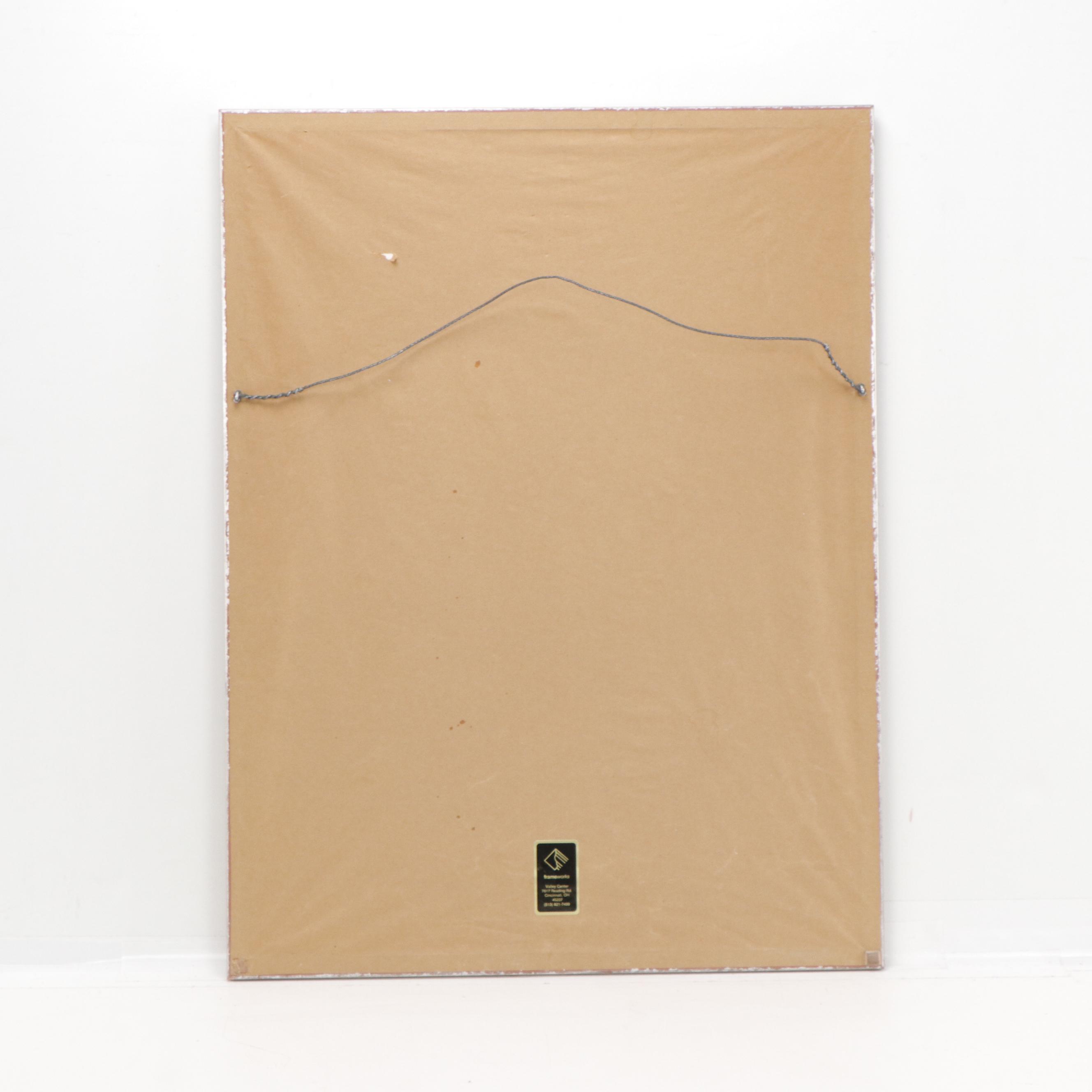 Watercolor Painting of Hooded Figure