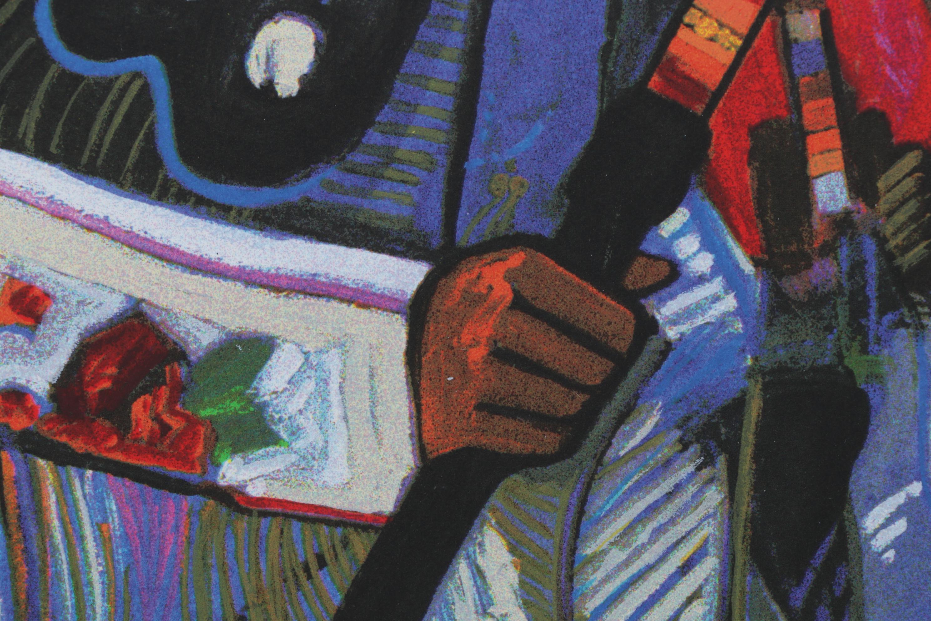 John Nieto Serigraph "Traditional Dancer," 1996