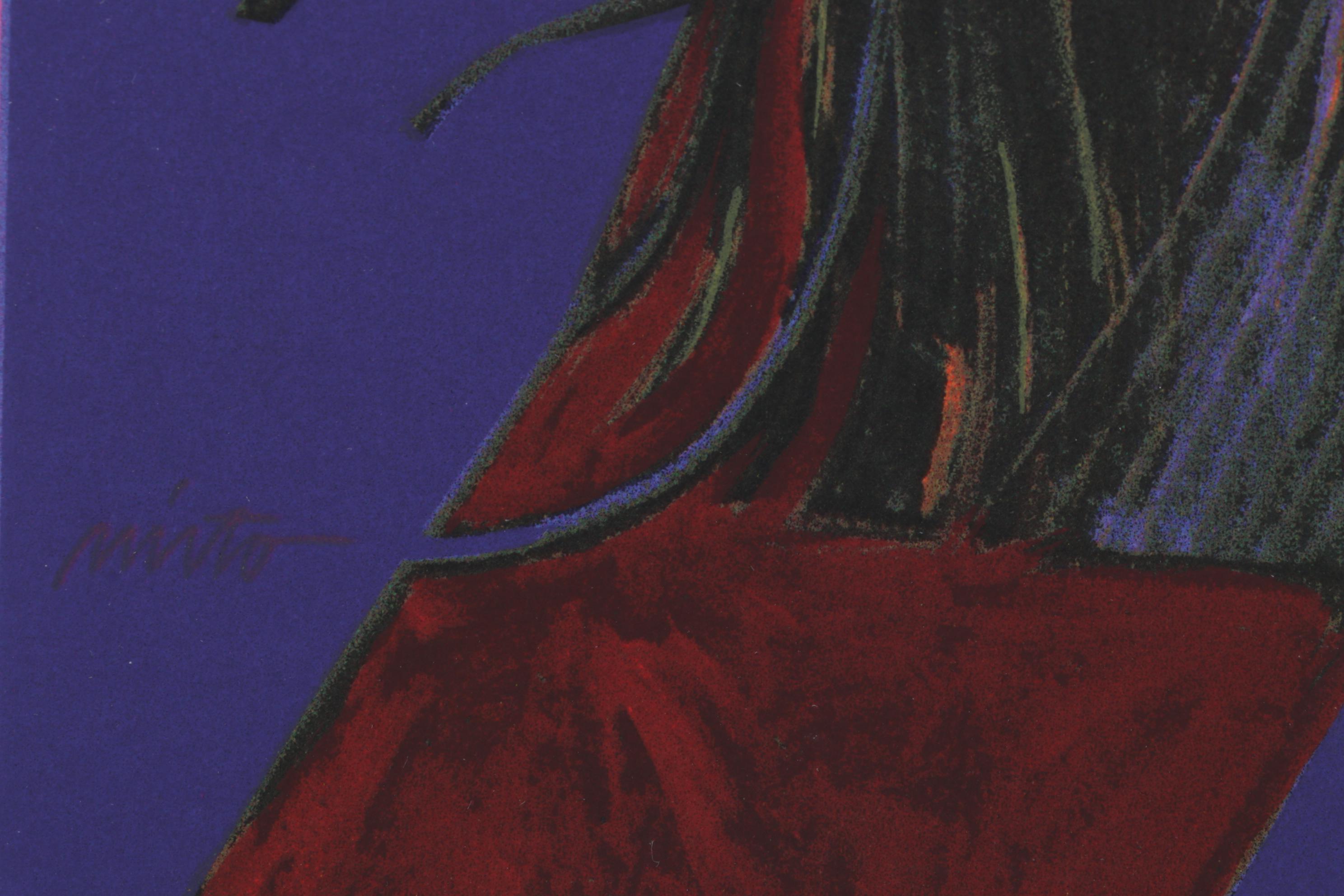 John Nieto Serigraph "Traditional Dancer," 1996