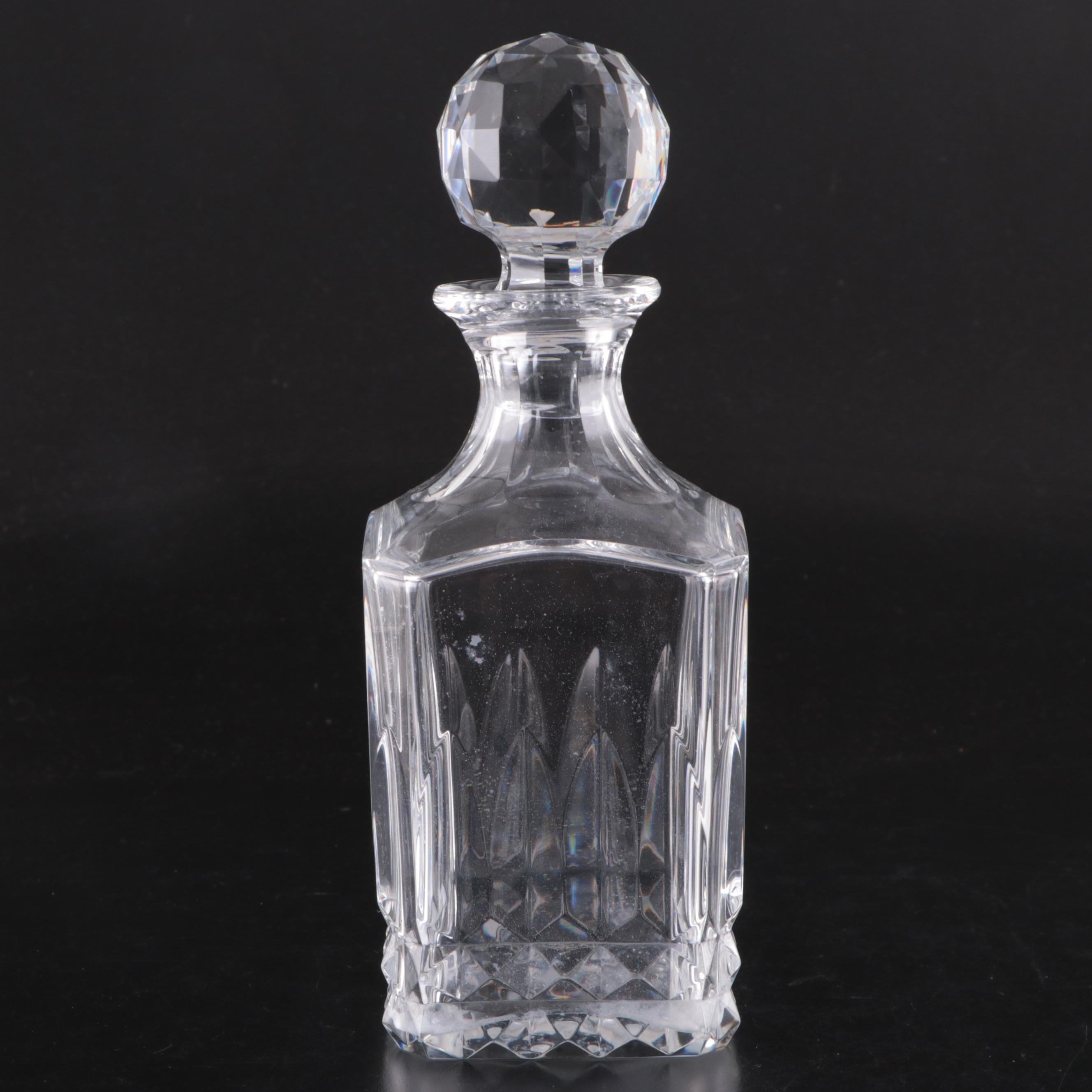 Baccarat and Cross-Cut Crystal Decanters