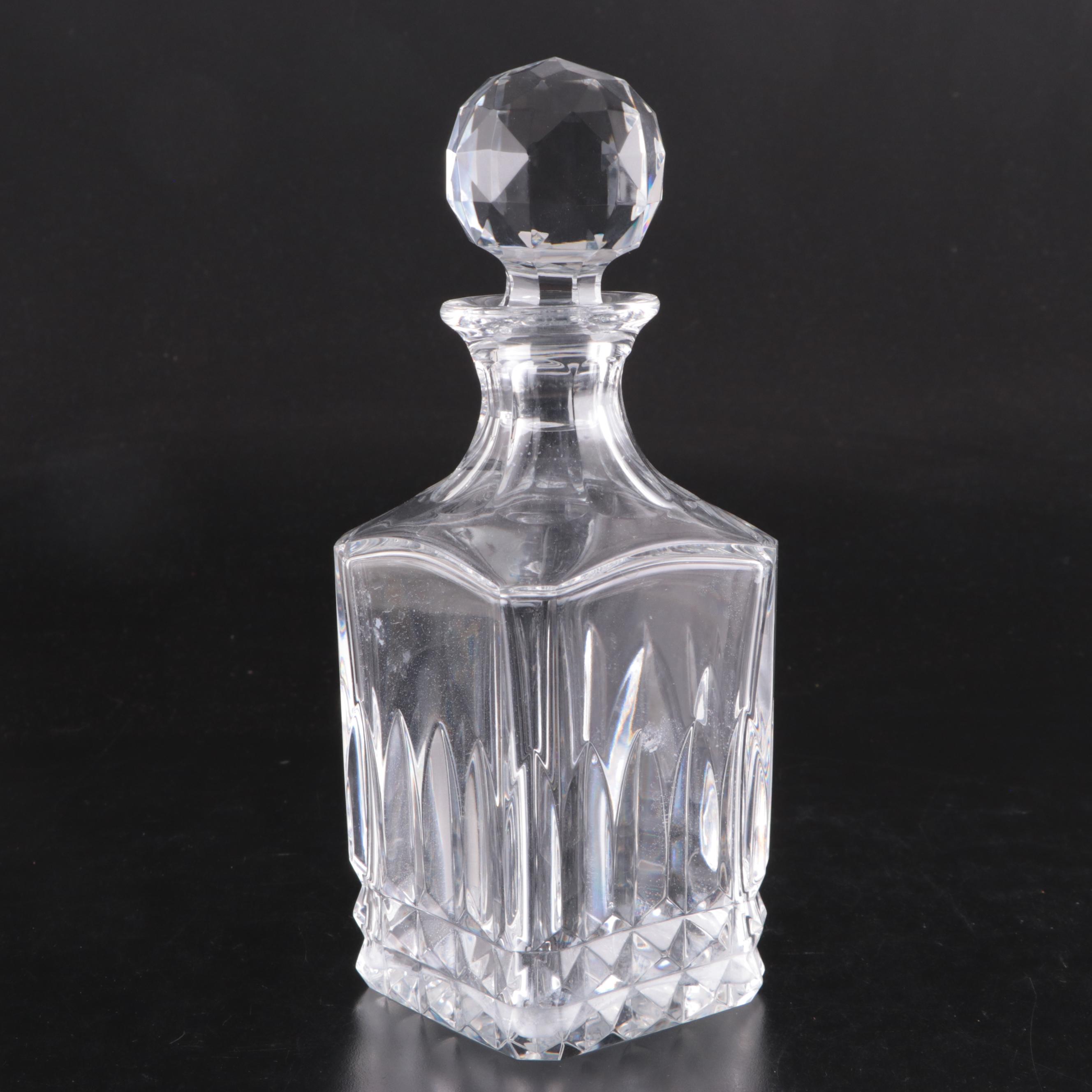 Baccarat and Cross-Cut Crystal Decanters
