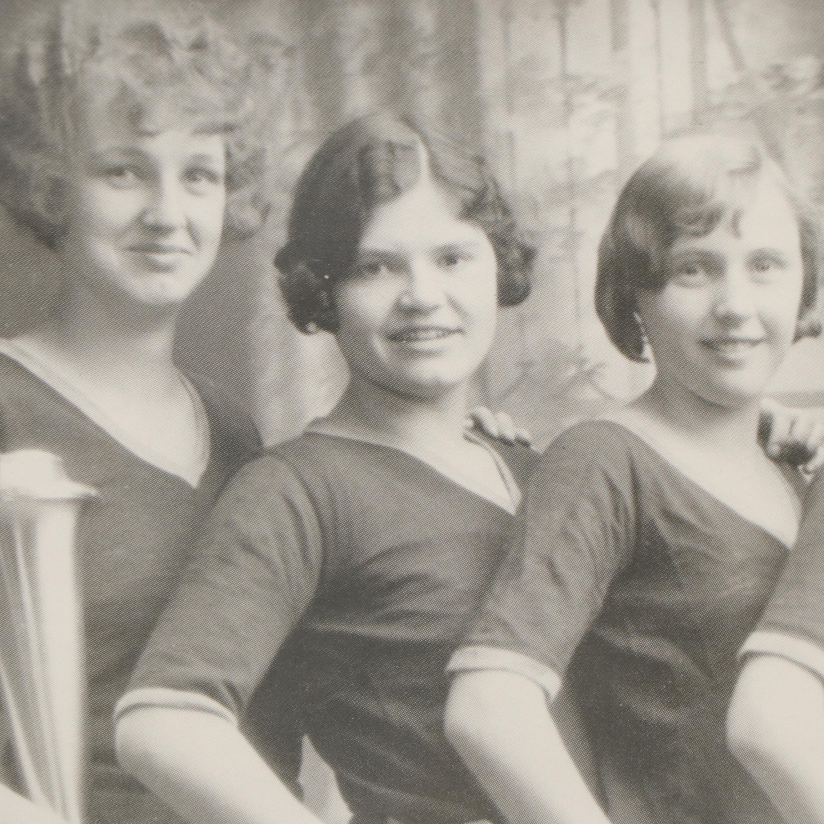 Halftone of Women's CHS Champs Team