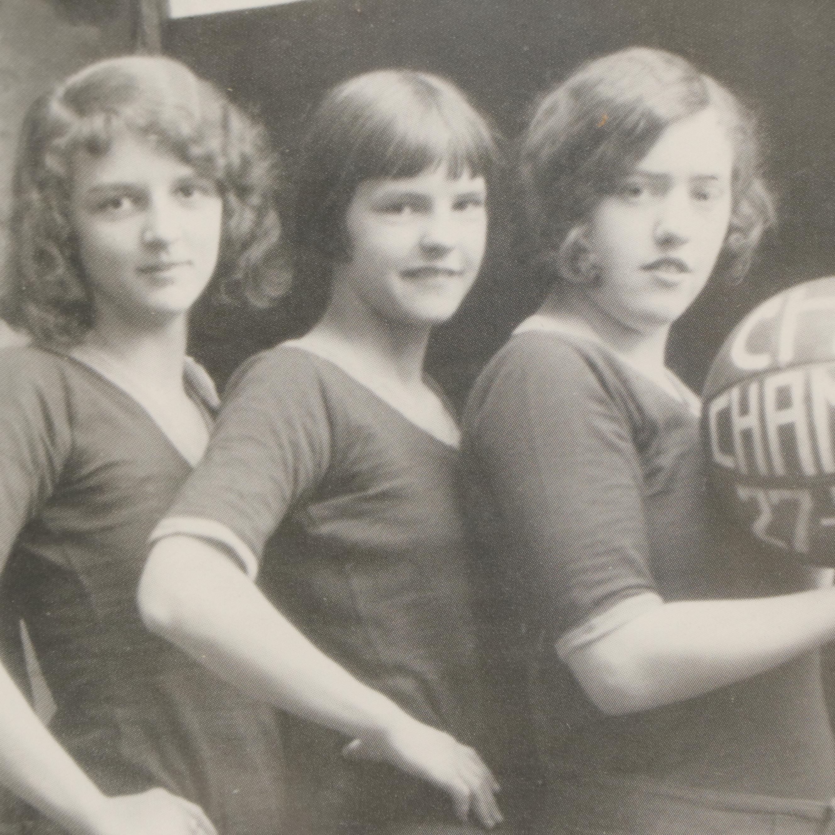 Halftone of Women's CHS Champs Team