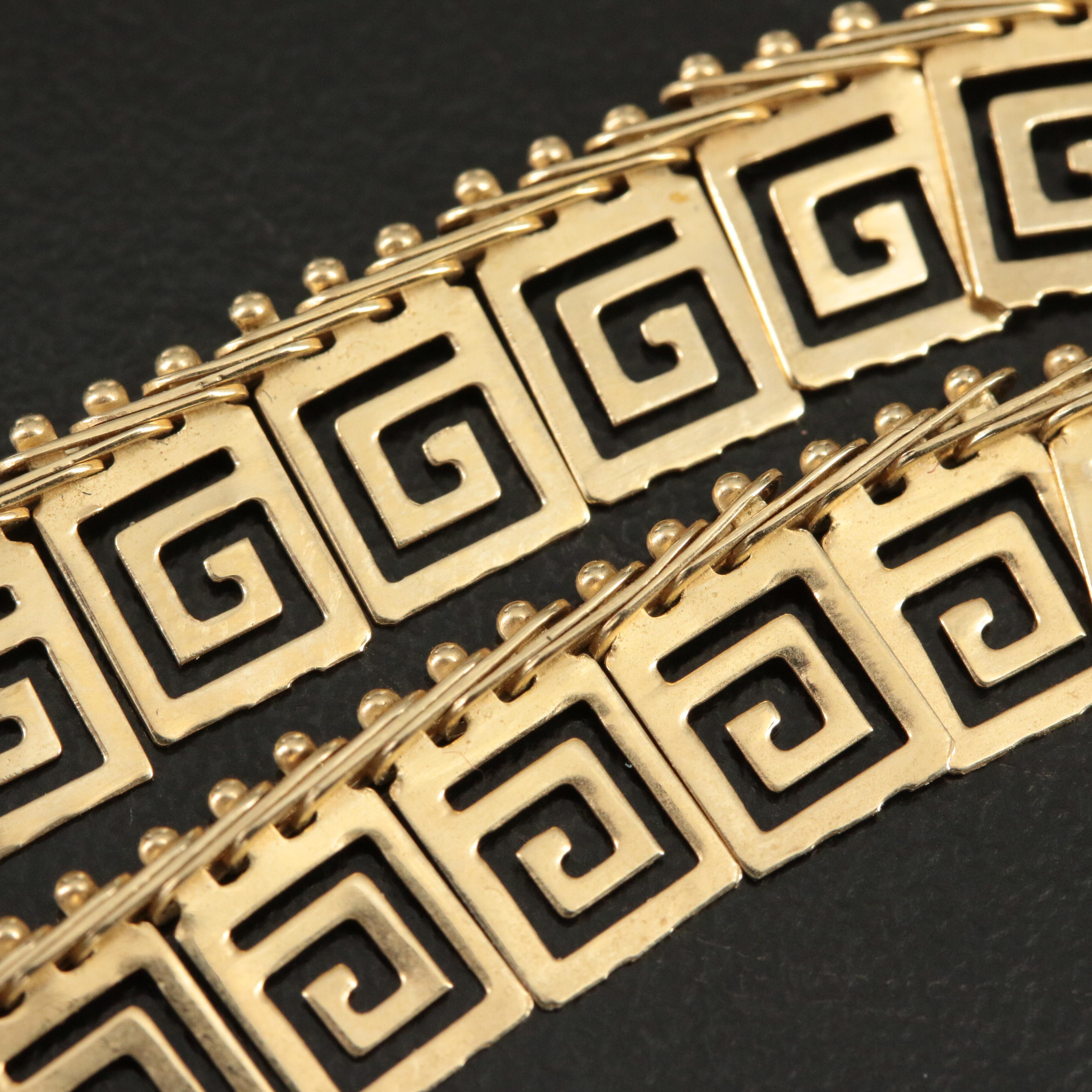 Mexican 14K Xicalcoliuhqui Necklace