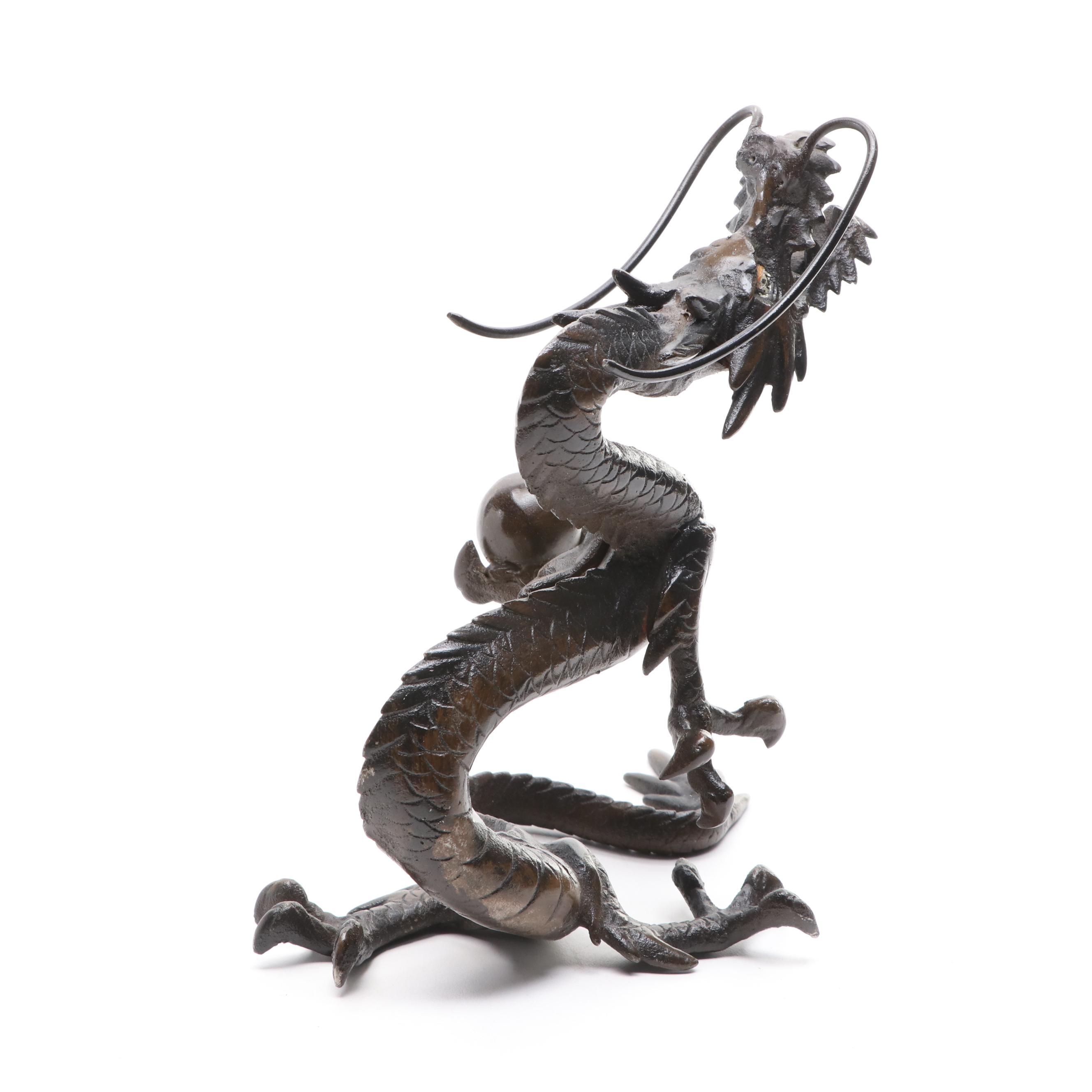 Japanese Bronze Dragon EBTH