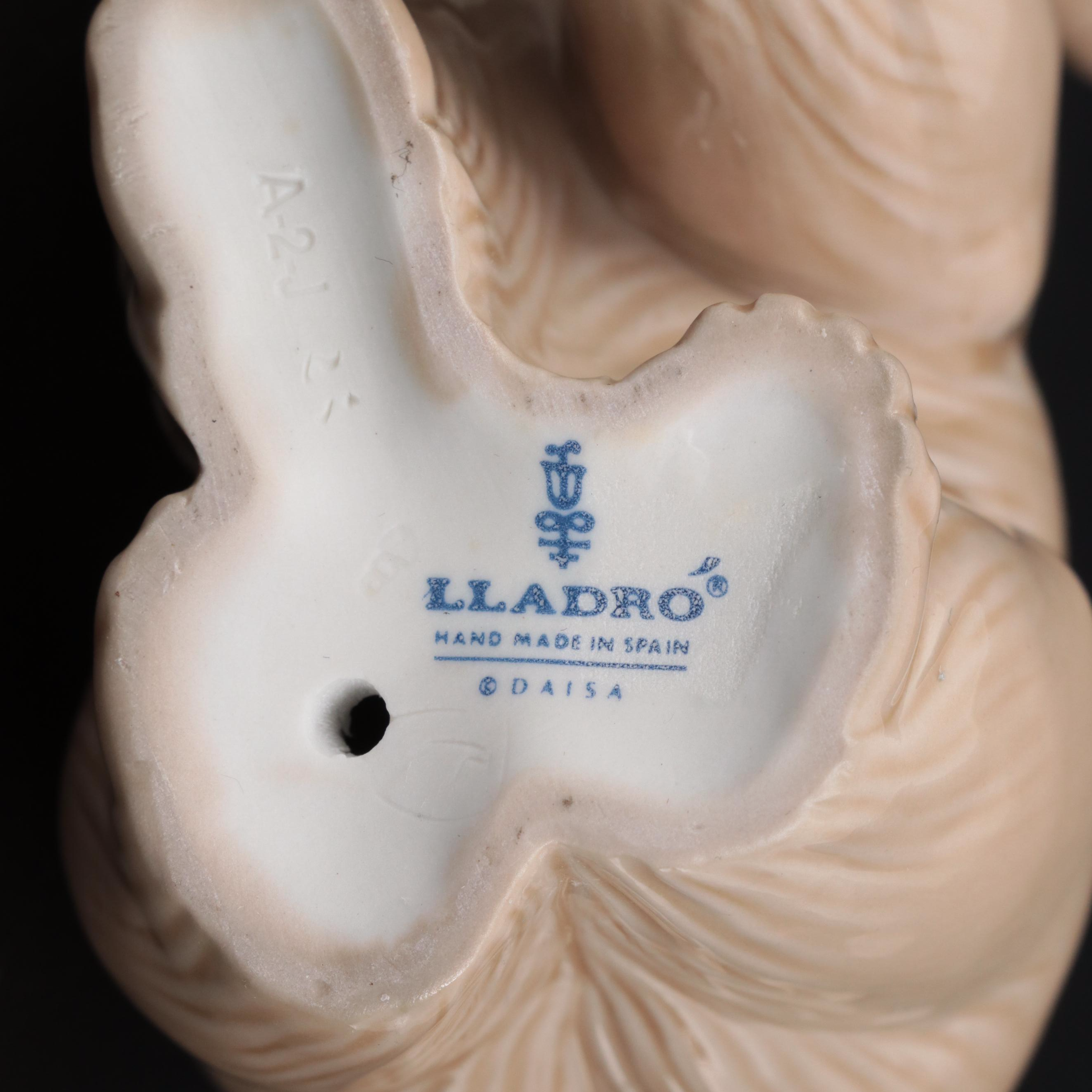 Lladró "Birds Resting" and Other Lladró Porcelain Figurines