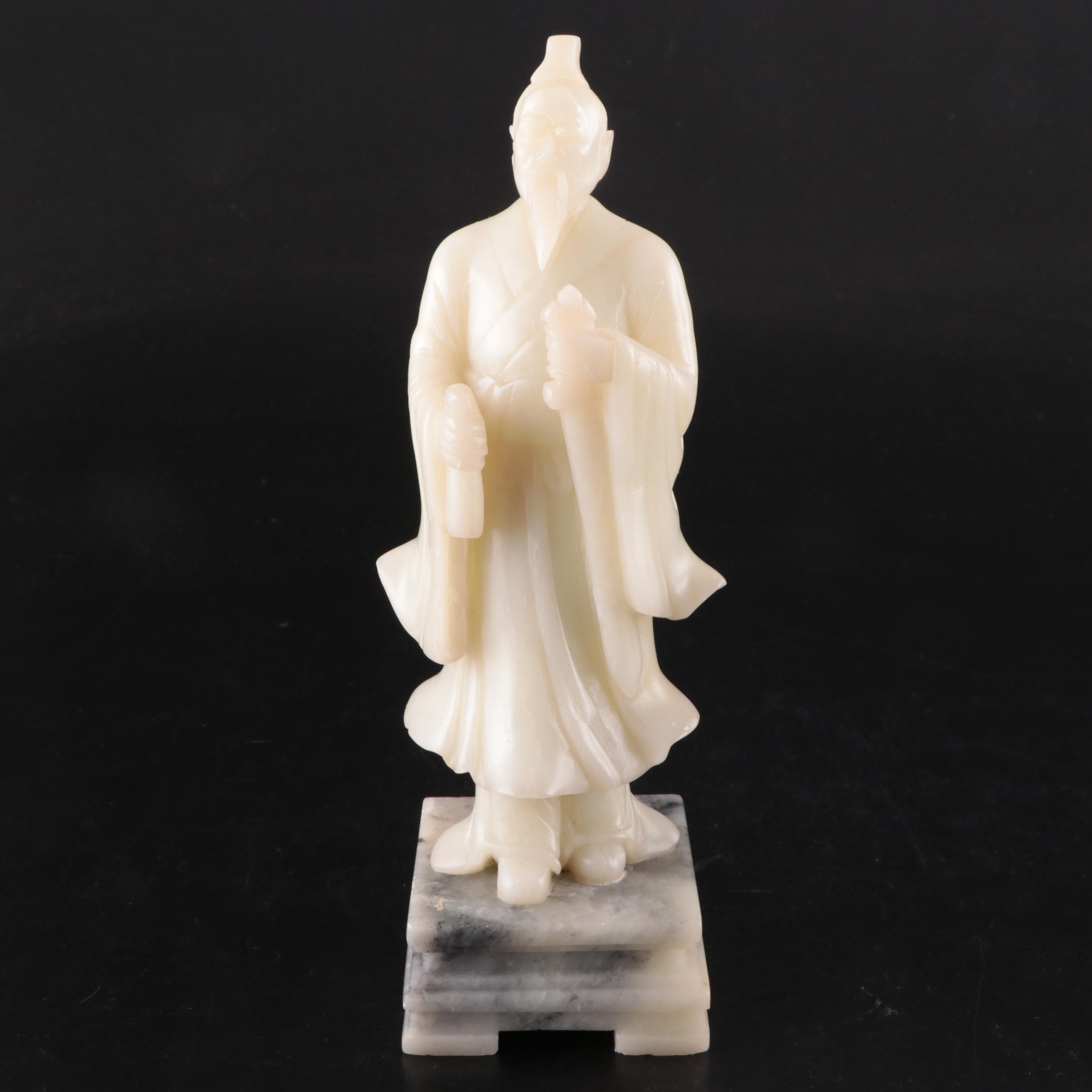 Chinese Carved Soapstone Figurines
