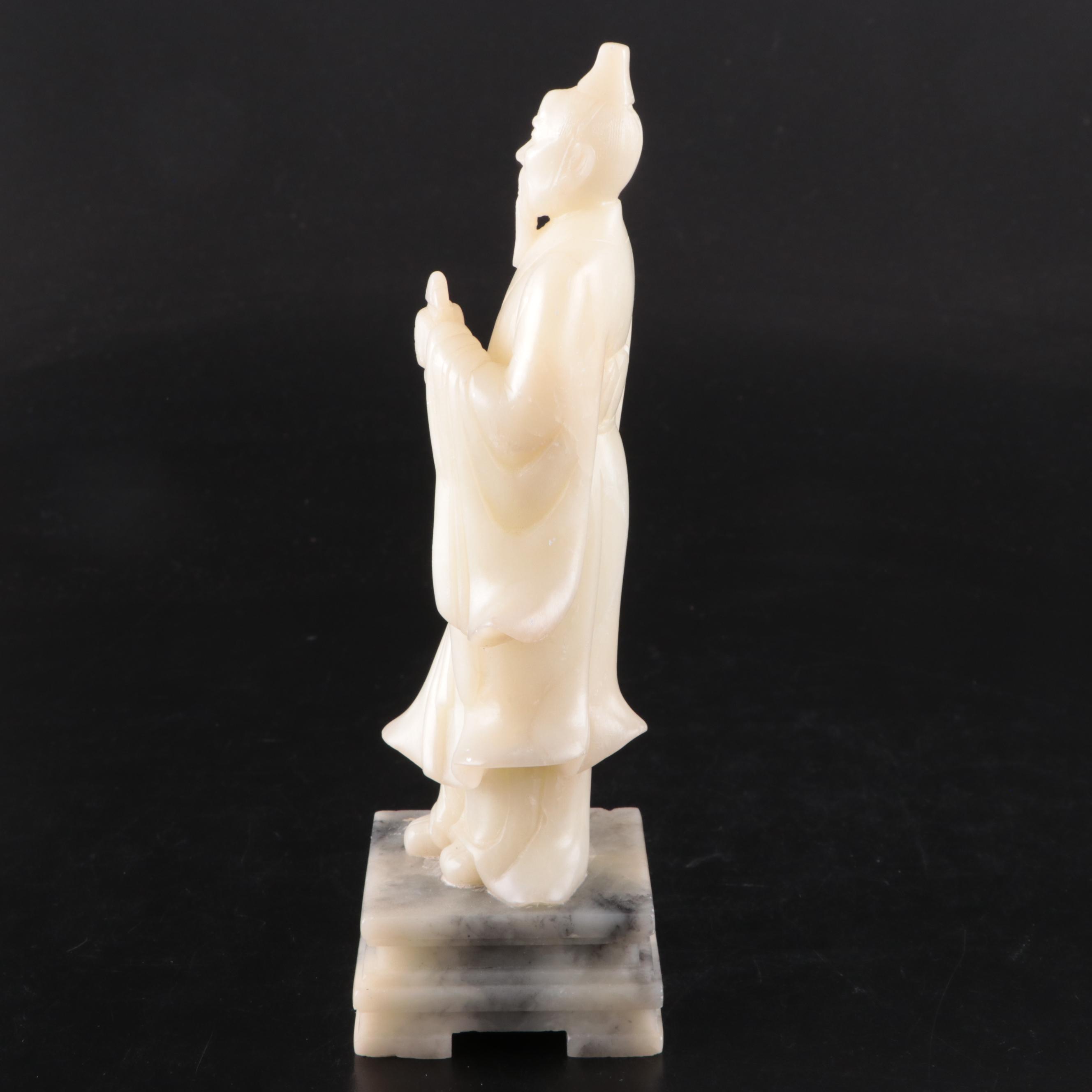 Chinese Carved Soapstone Figurines