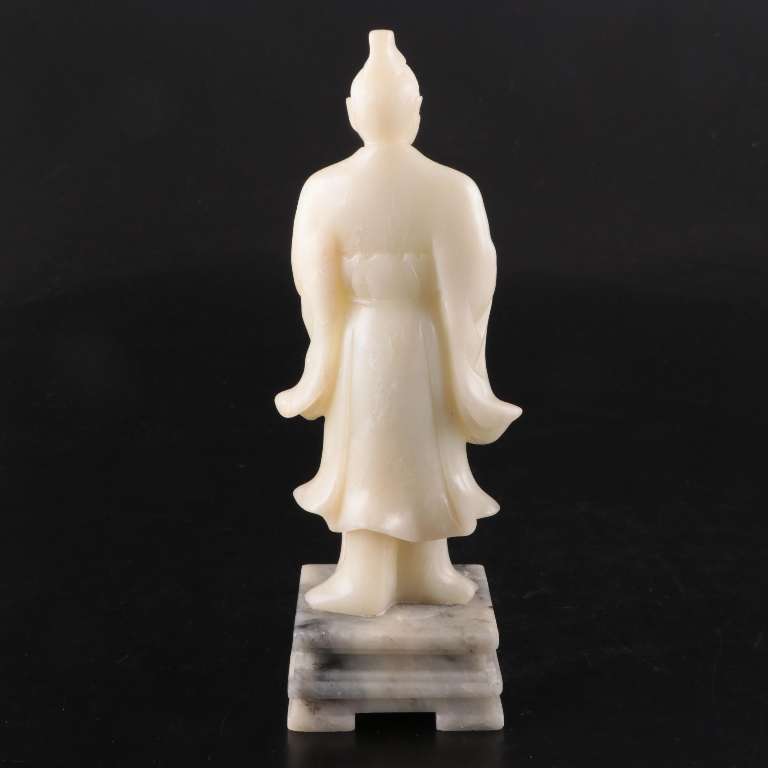 Chinese Carved Soapstone Figurines