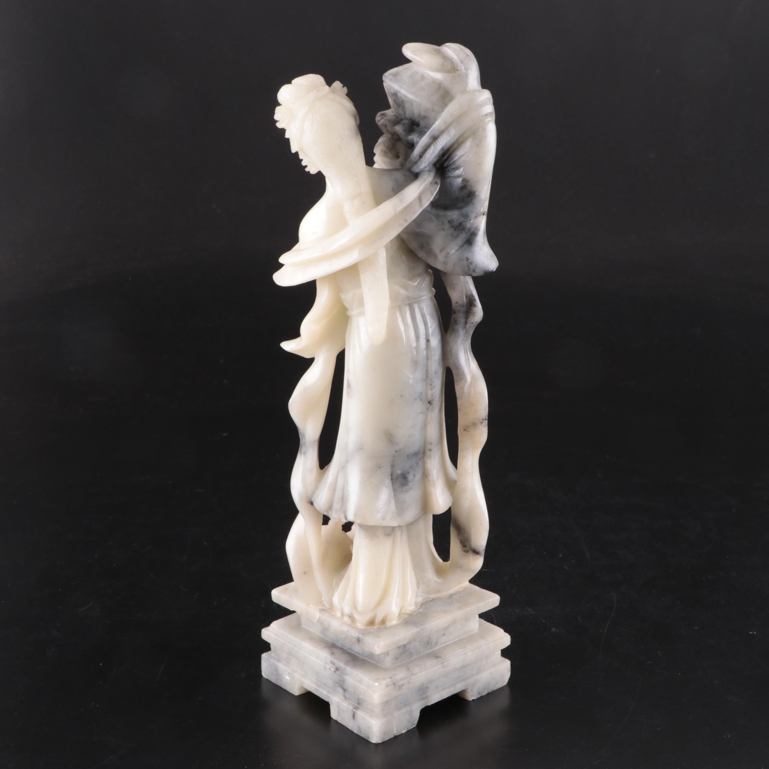 Chinese Carved Soapstone Figurines