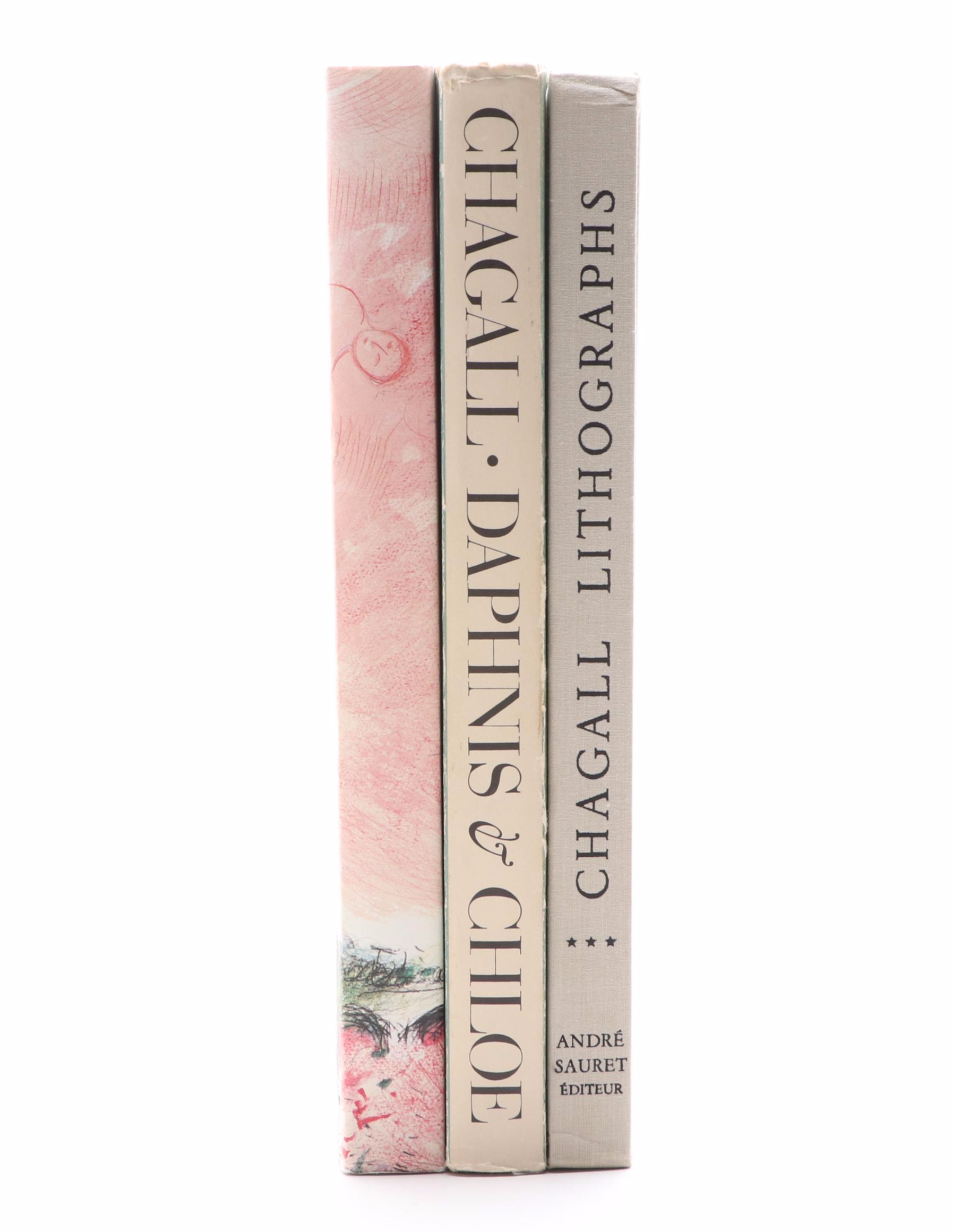 First American Edition "Chagall Lithographs VI" and More Marc Chagall Art Books