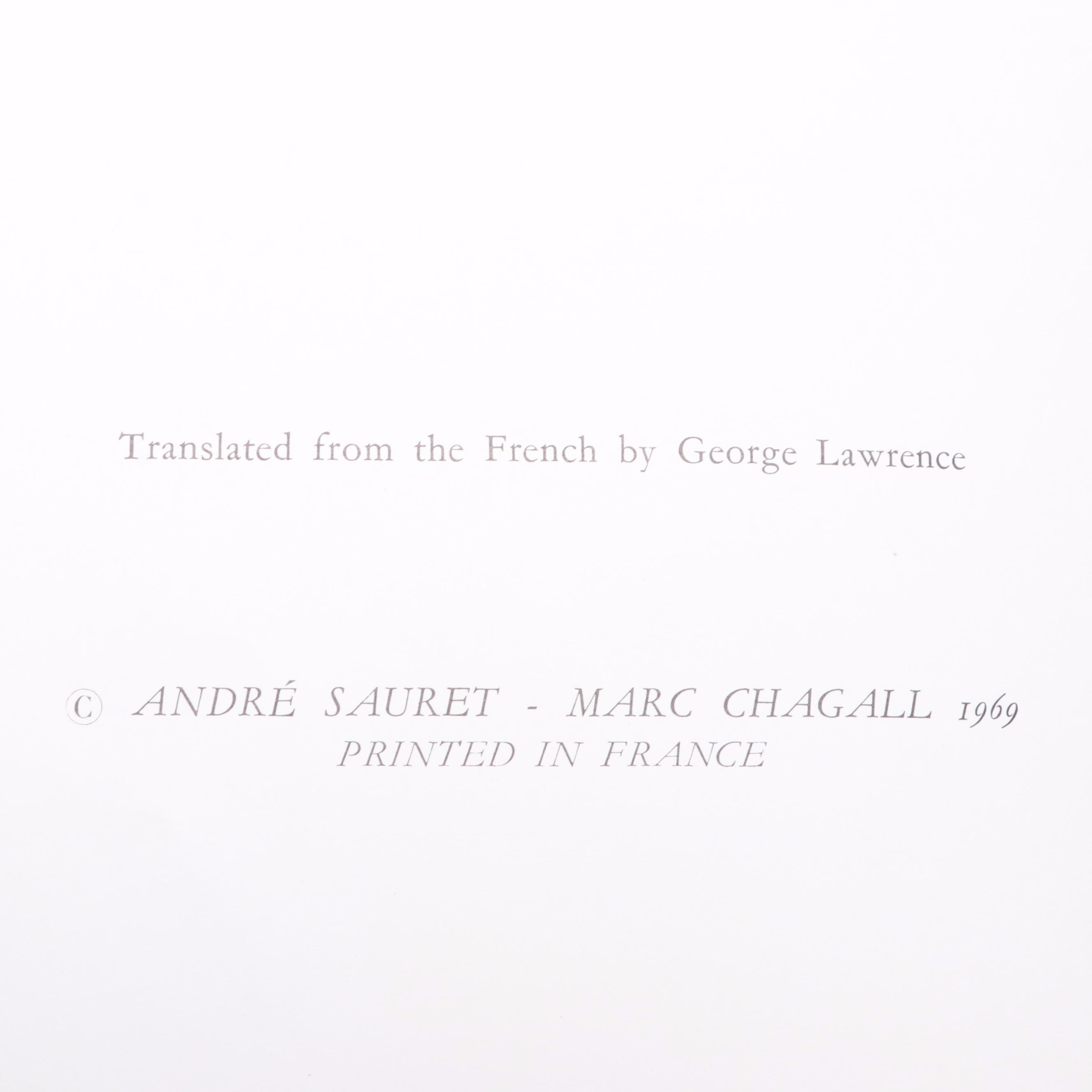 First American Edition "Chagall Lithographs VI" and More Marc Chagall Art Books