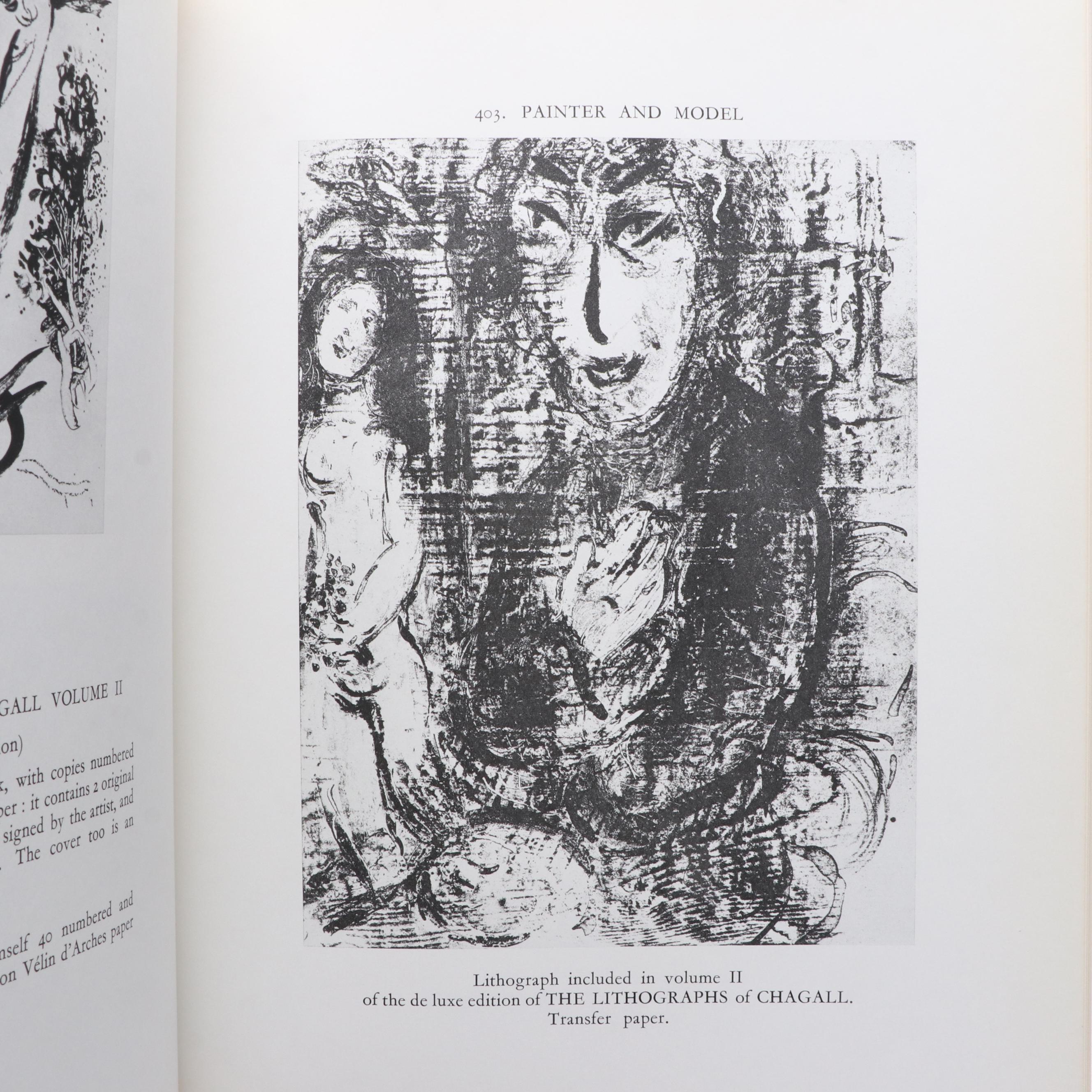 First American Edition "Chagall Lithographs VI" and More Marc Chagall Art Books