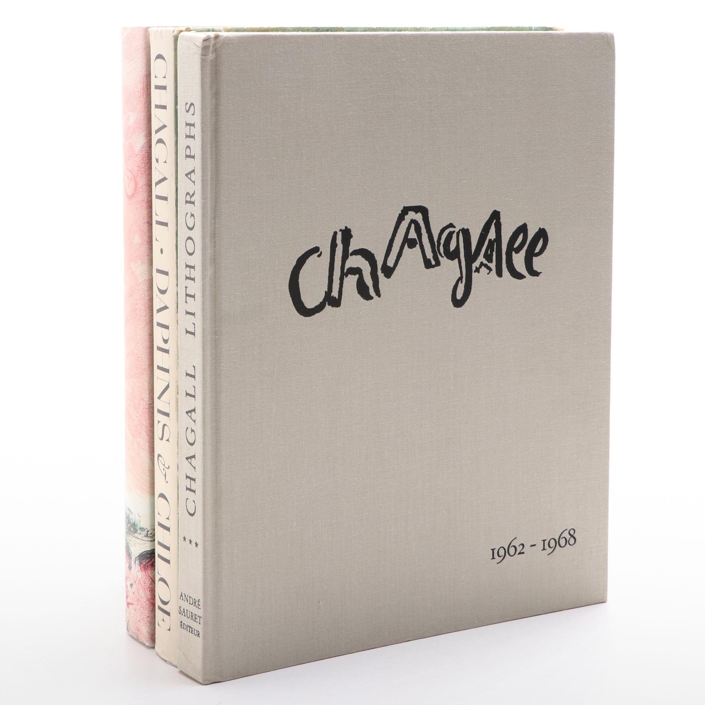 First American Edition "Chagall Lithographs VI" and More Marc Chagall Art Books