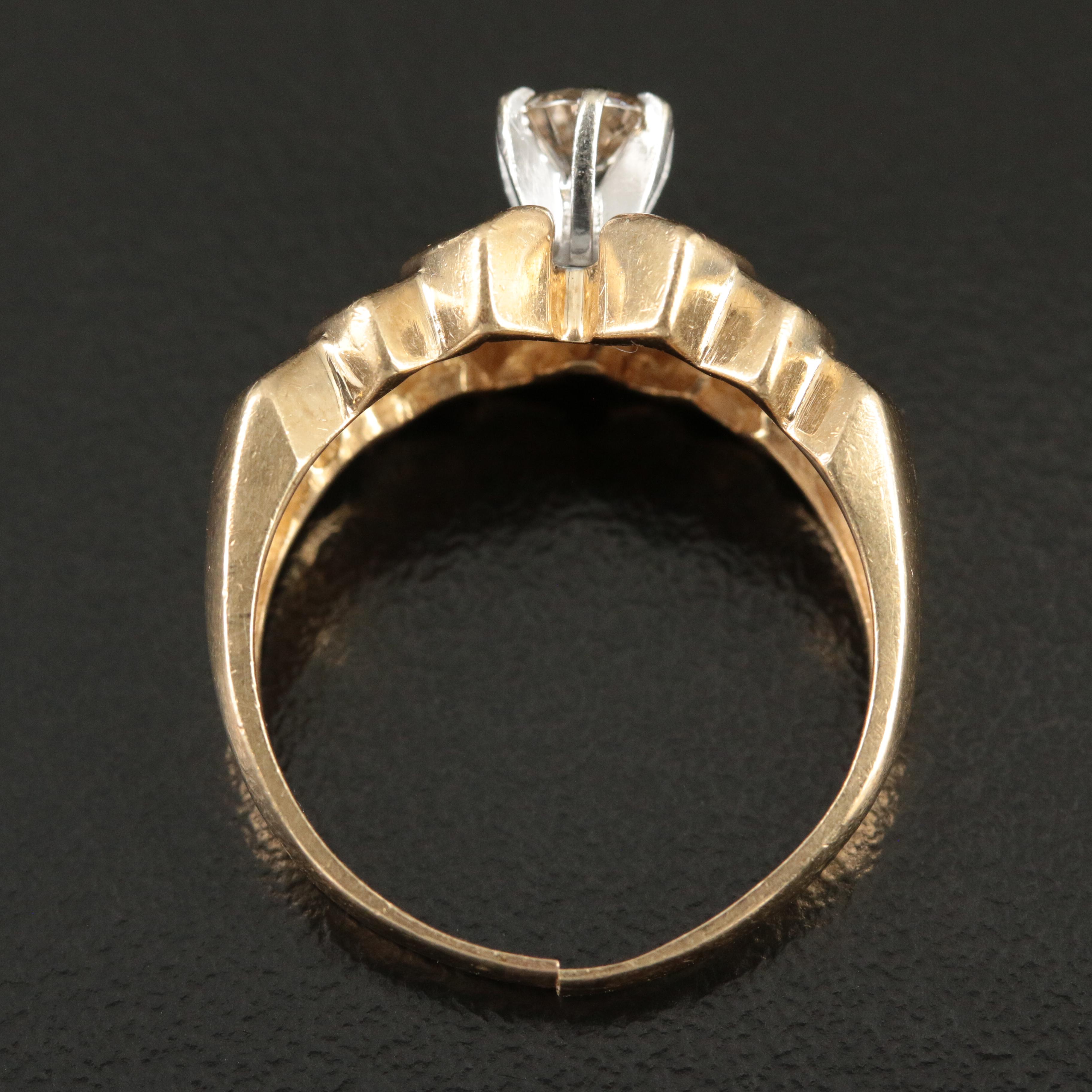 14K 1.12 CTW Diamond Ring