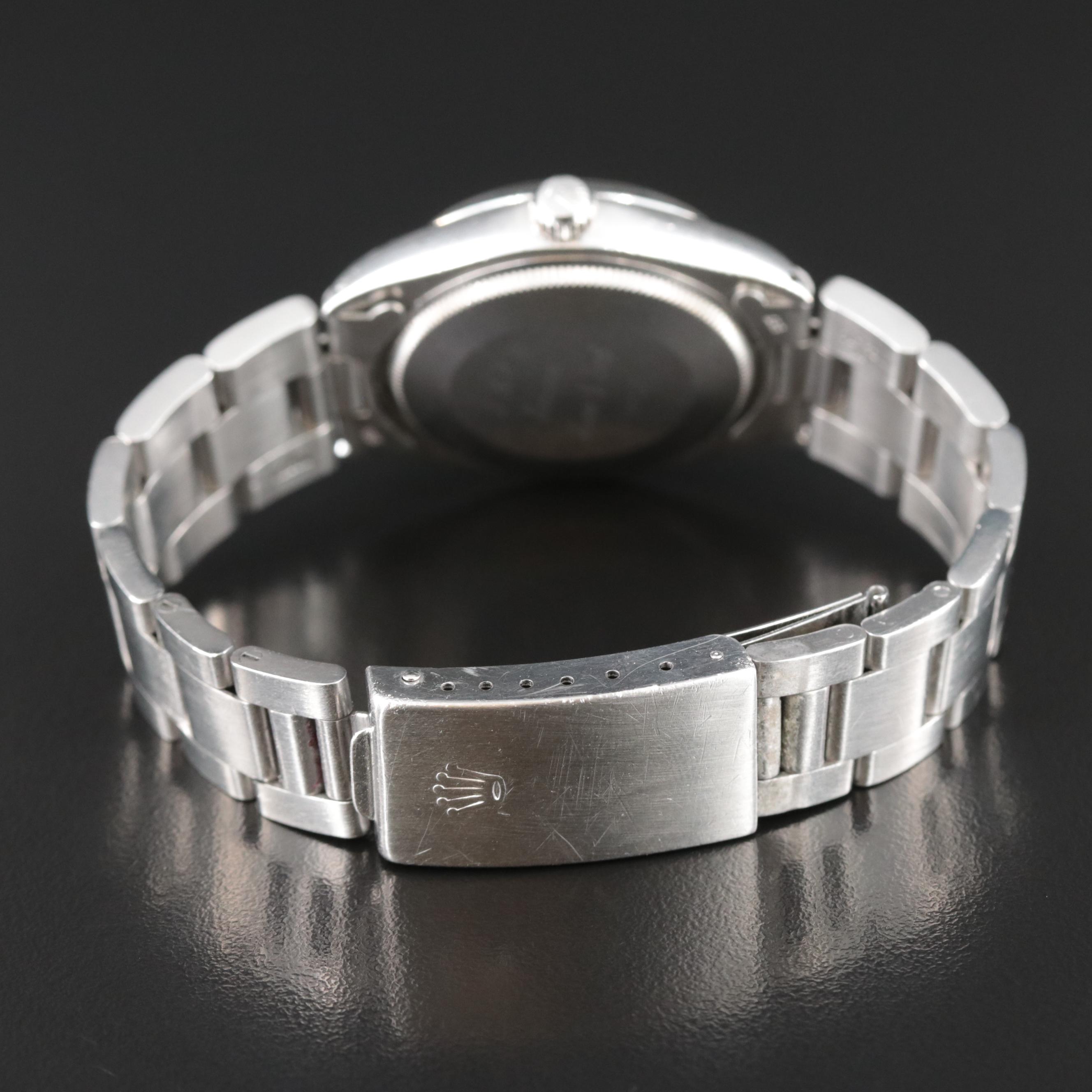 1982 Rolex Air-King Automatic Stainless Steel Watch