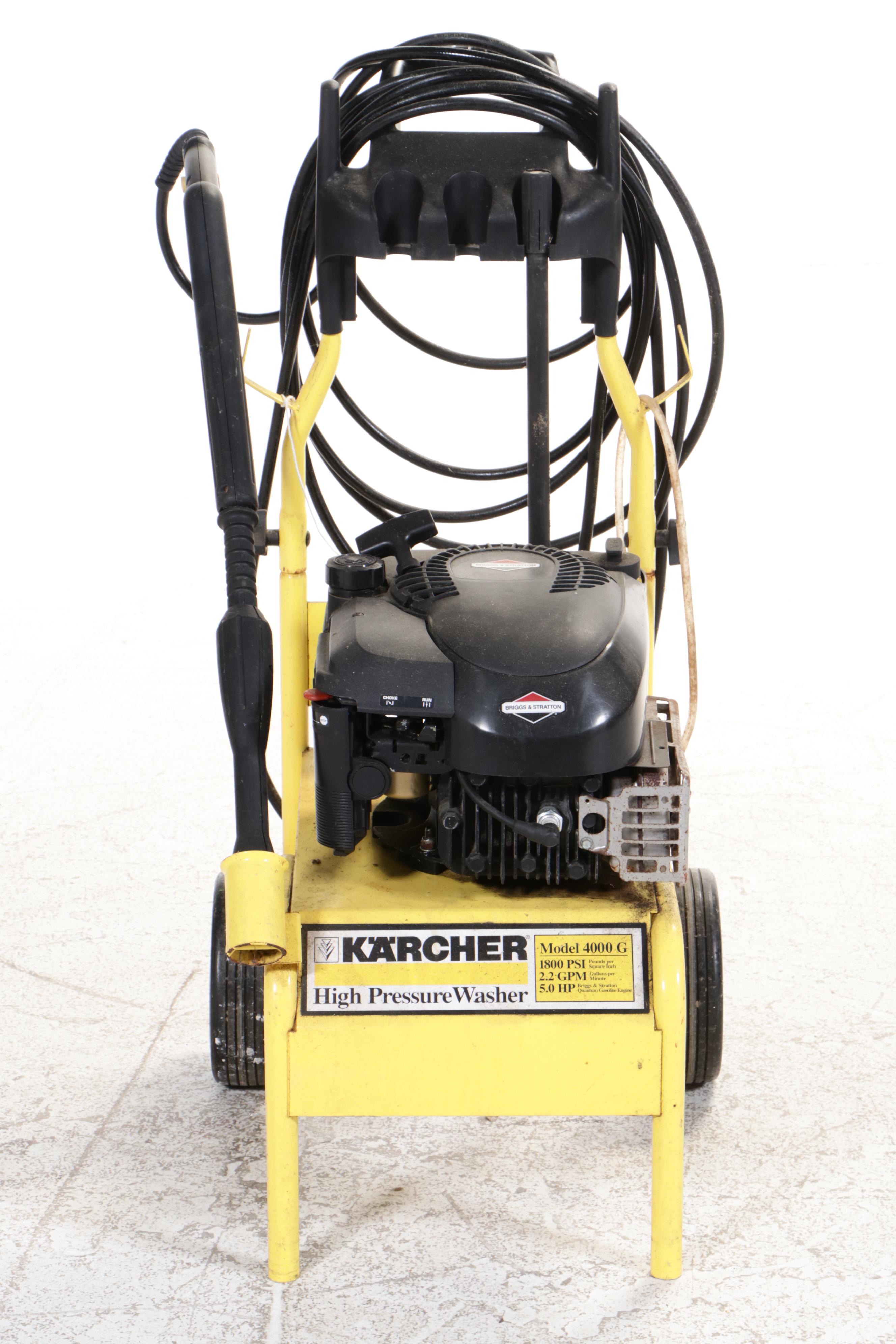 Kärcher "Model K 4400 G" High Pressure Washer