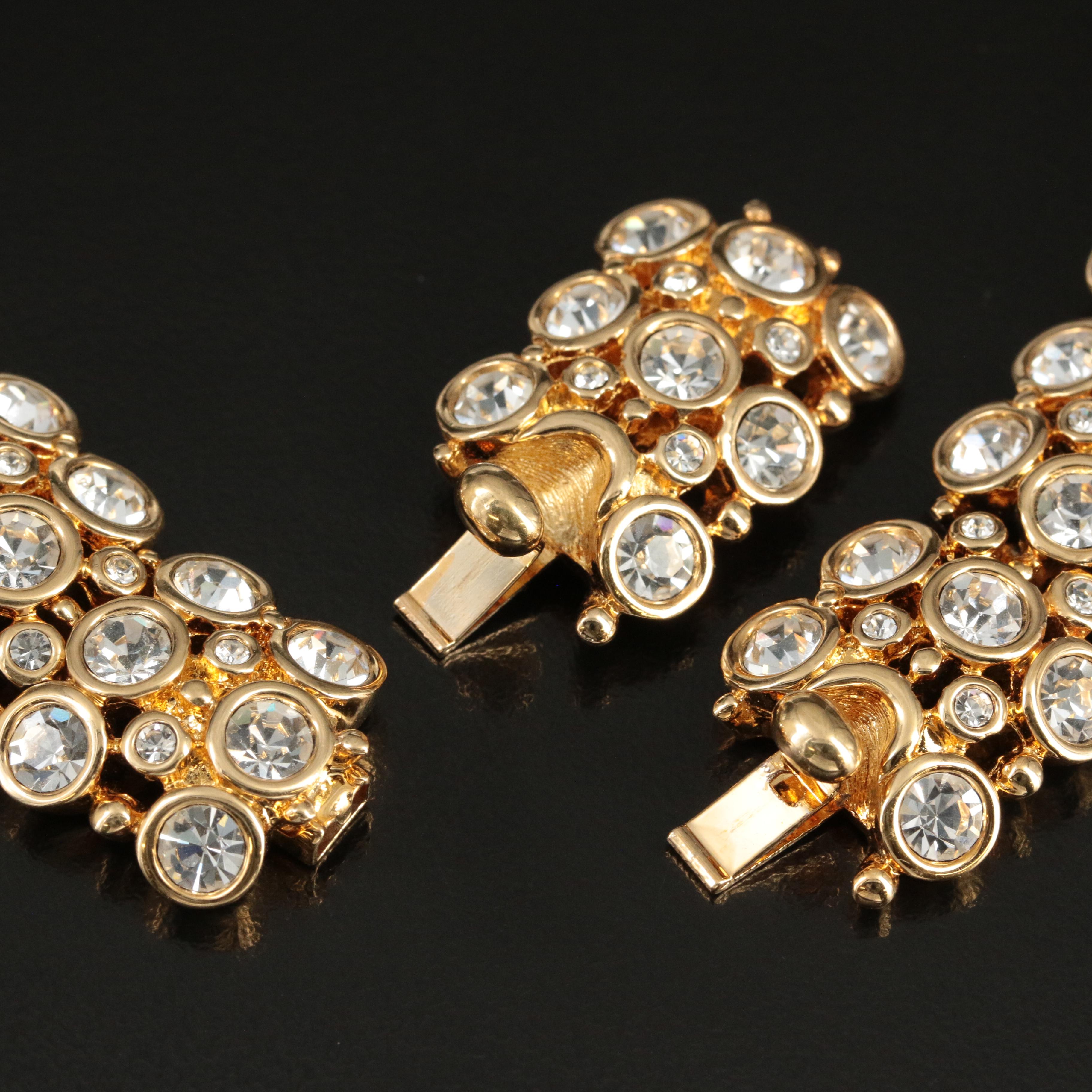 Swarovski Triple Row Choker