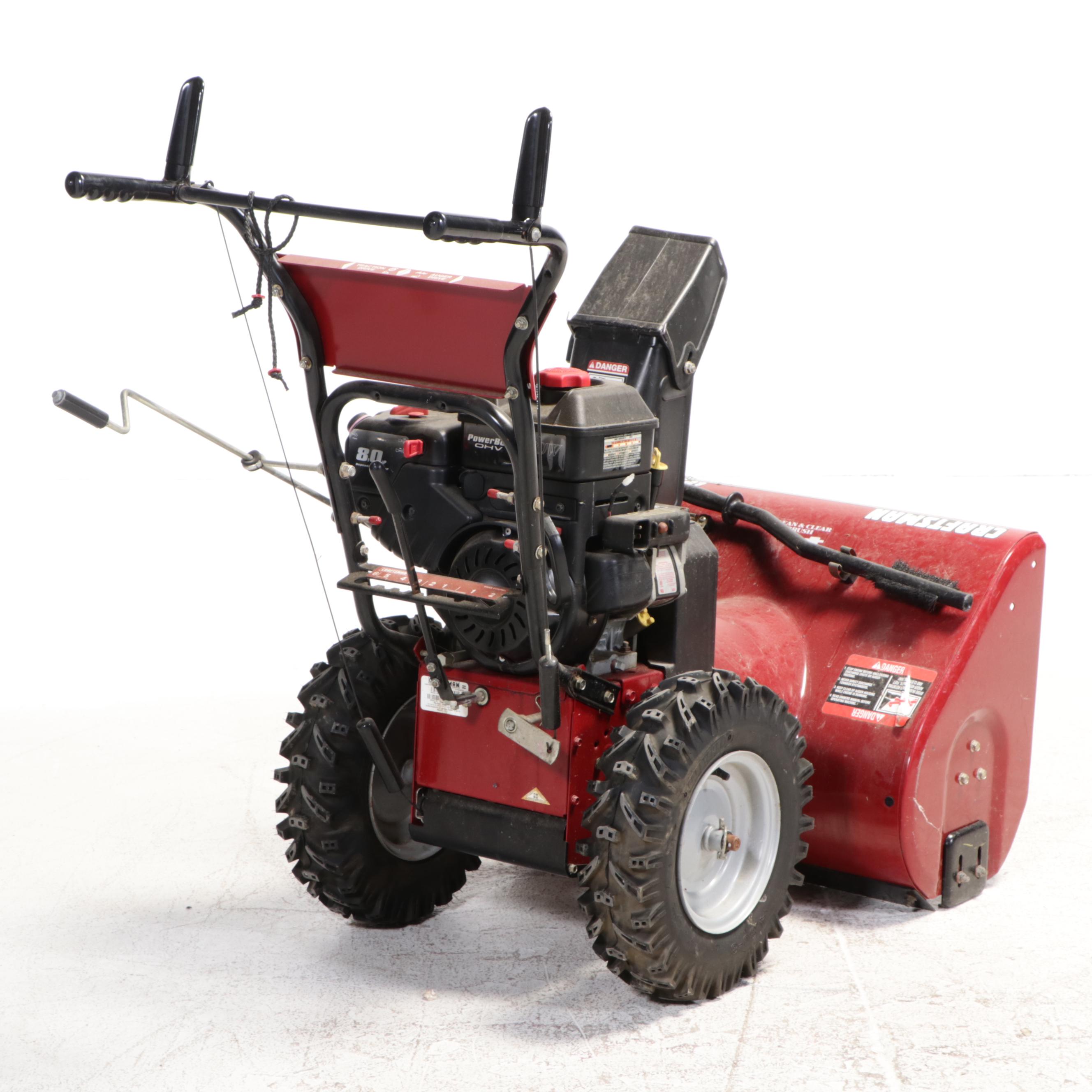 Craftsman "Model 536881800" 27" Snowblower