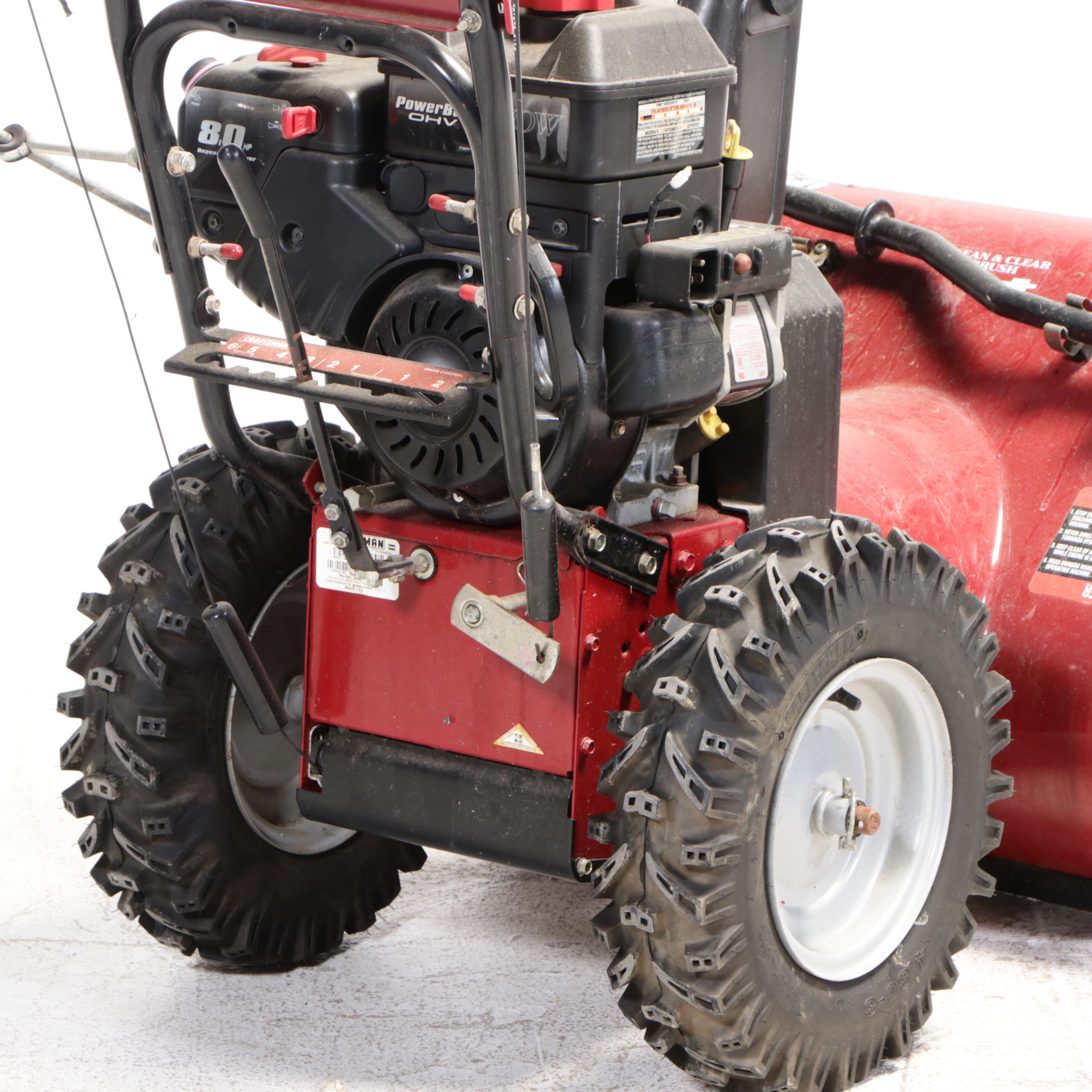 Craftsman "Model 536881800" 27" Snowblower