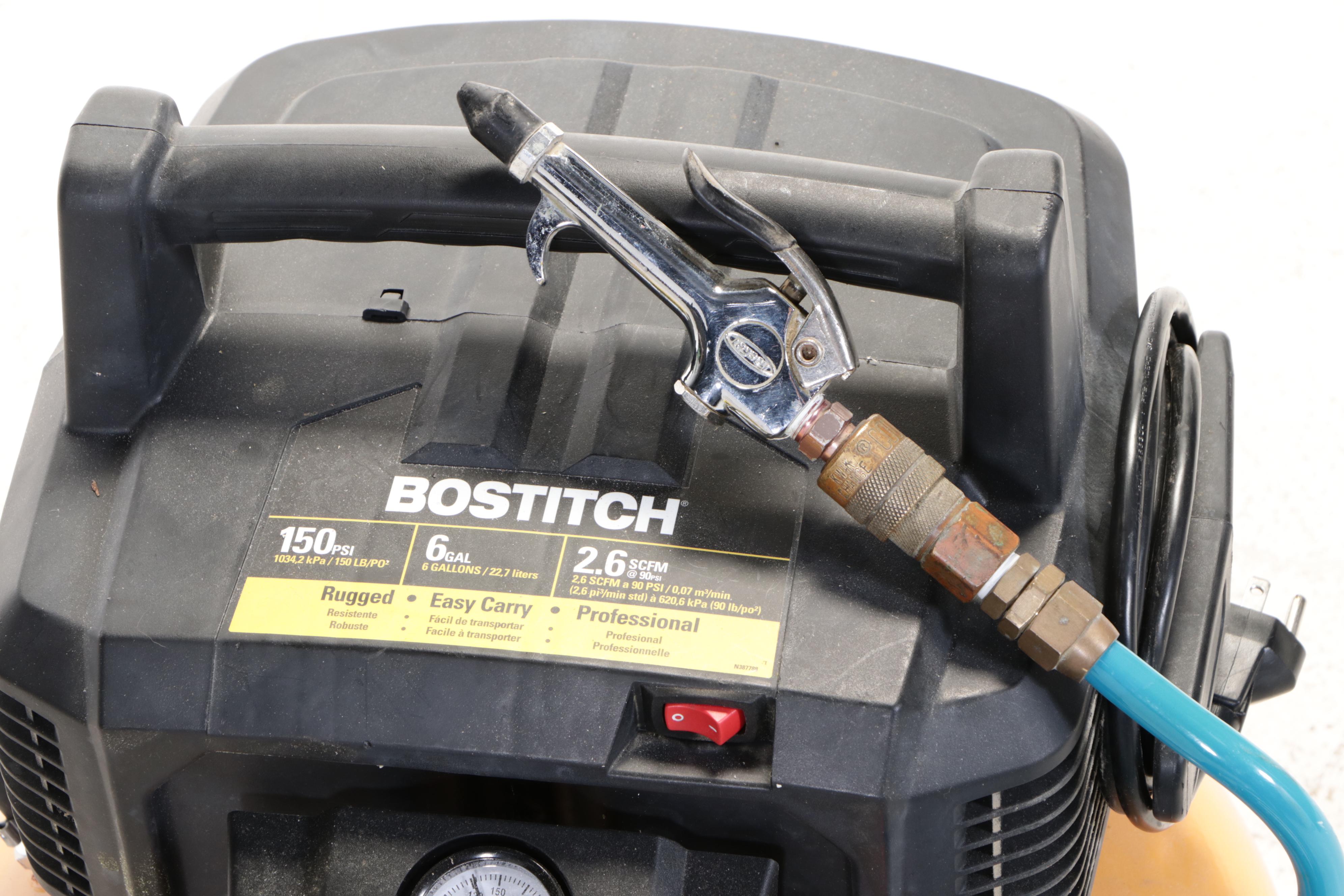Bostitch 150 PSI Portable Pancake Air Compressor