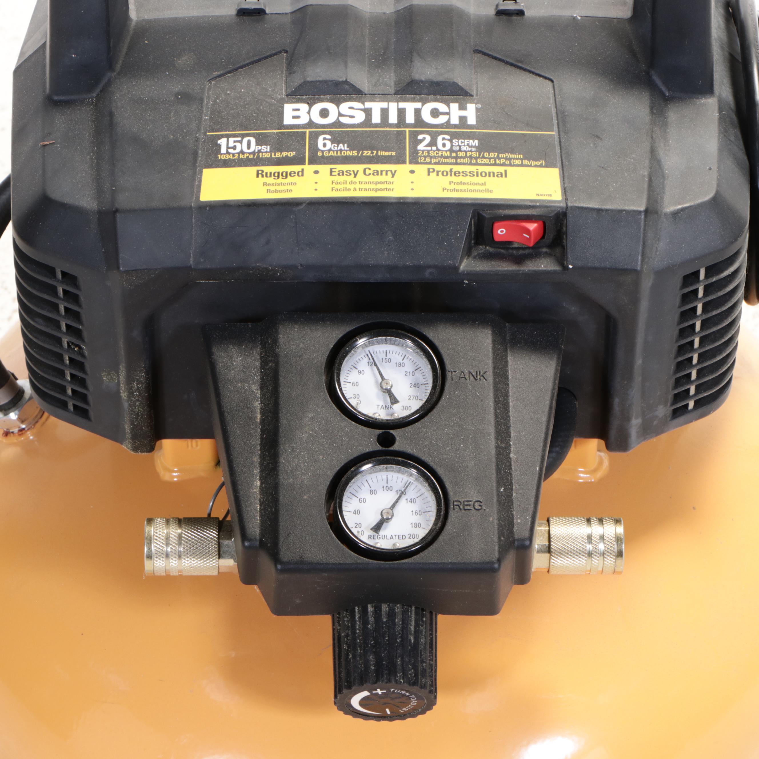 Bostitch 150 PSI Portable Pancake Air Compressor
