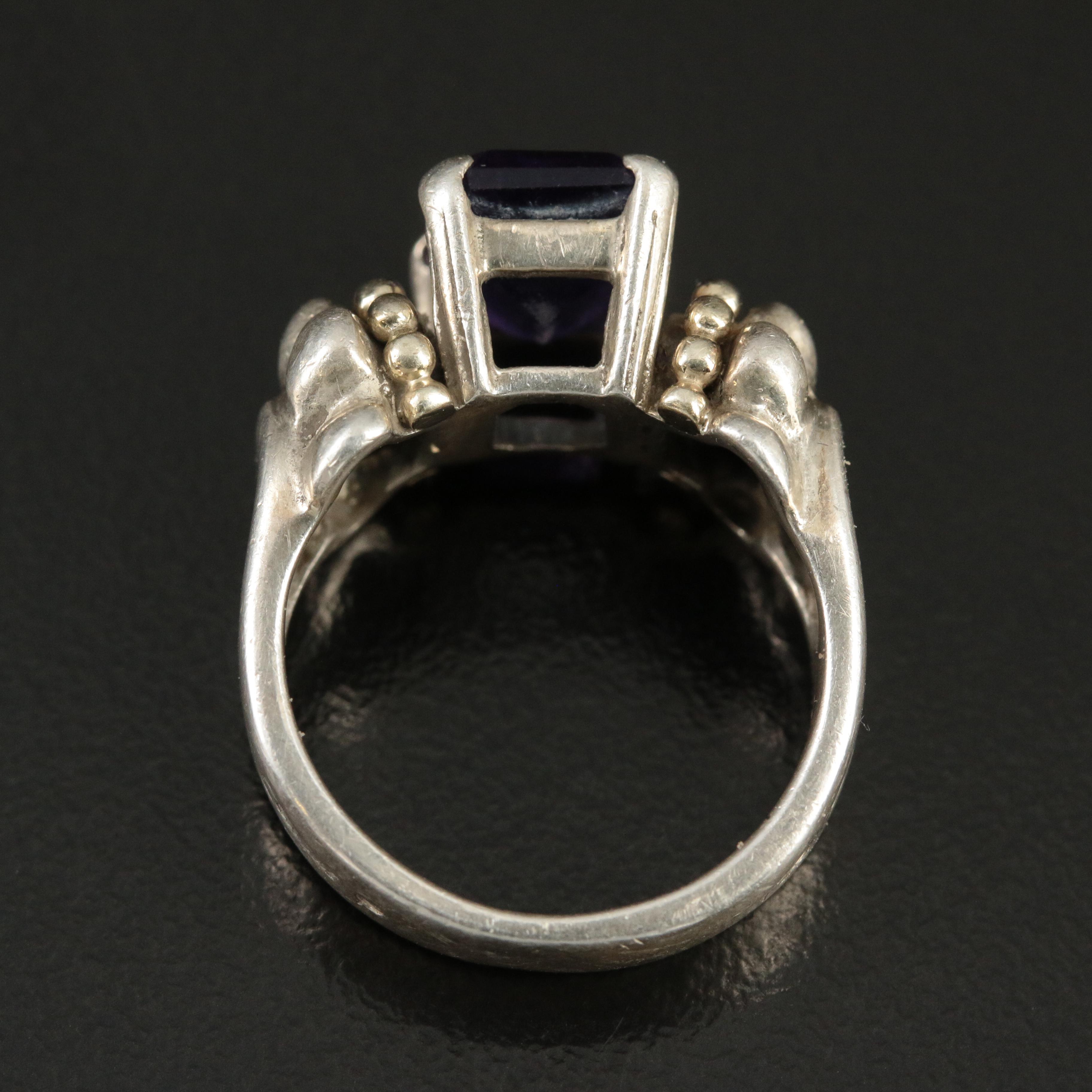 Caviar by Lagos "Glacier" Sterling and 18K Ring