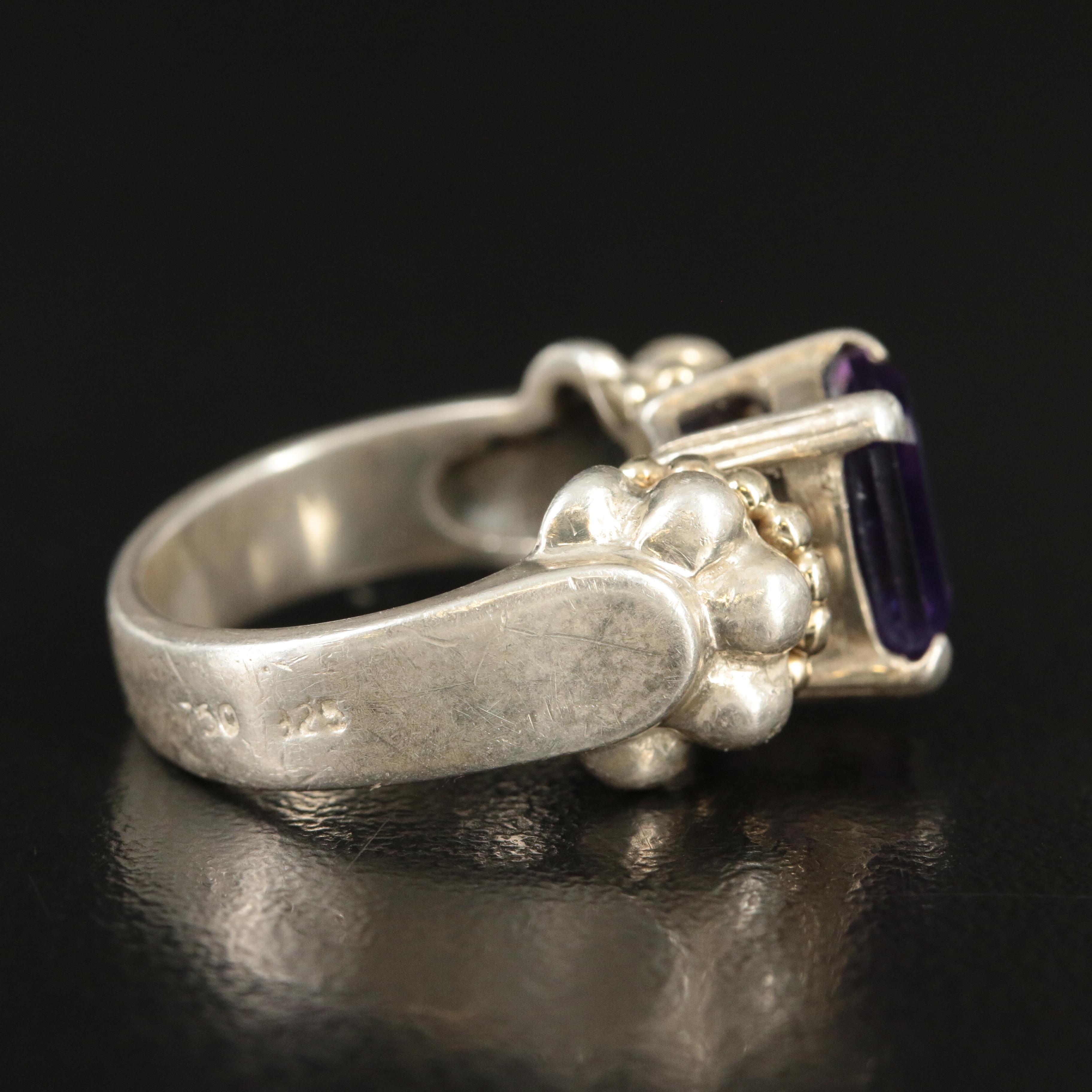 Caviar by Lagos "Glacier" Sterling and 18K Ring