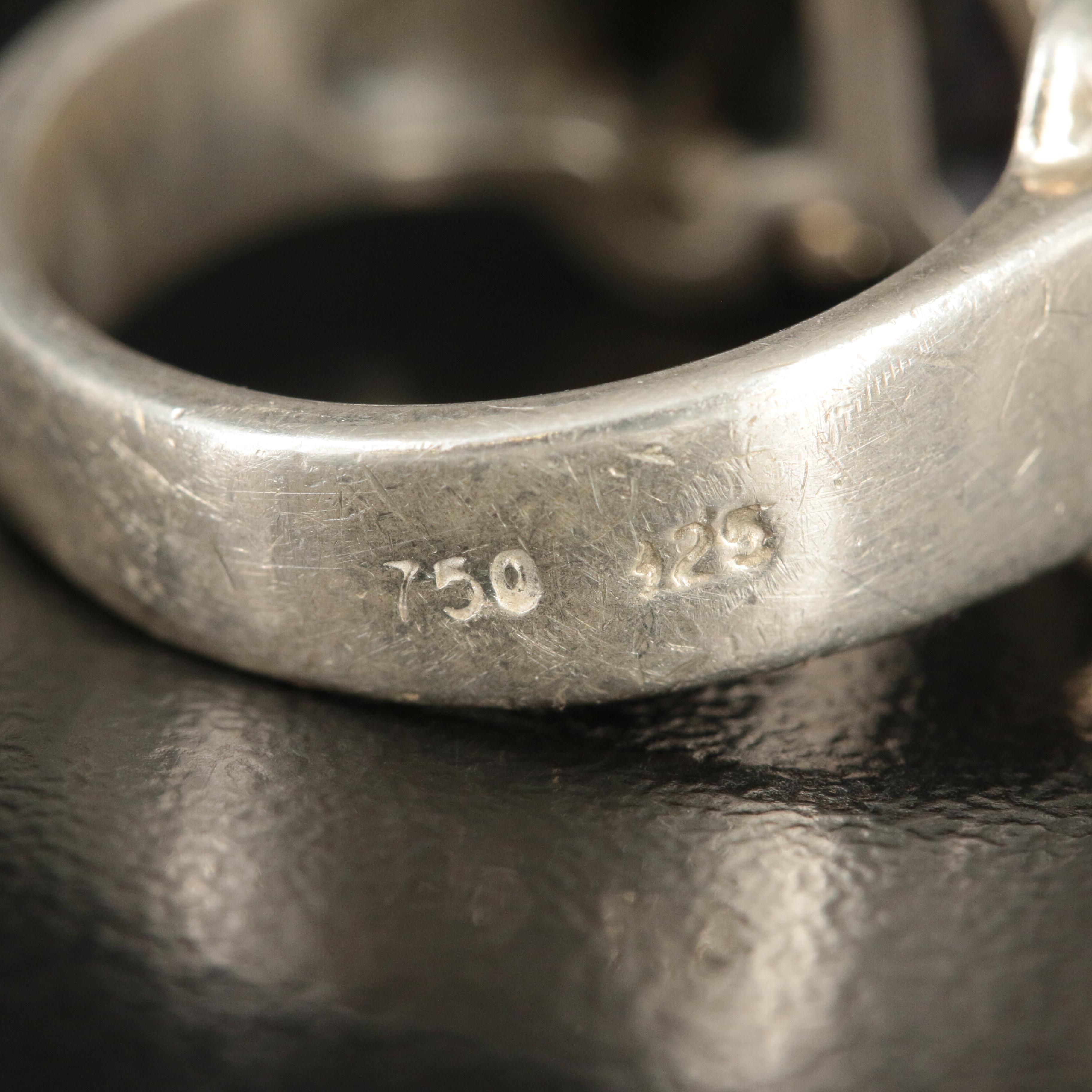 Caviar by Lagos "Glacier" Sterling and 18K Ring