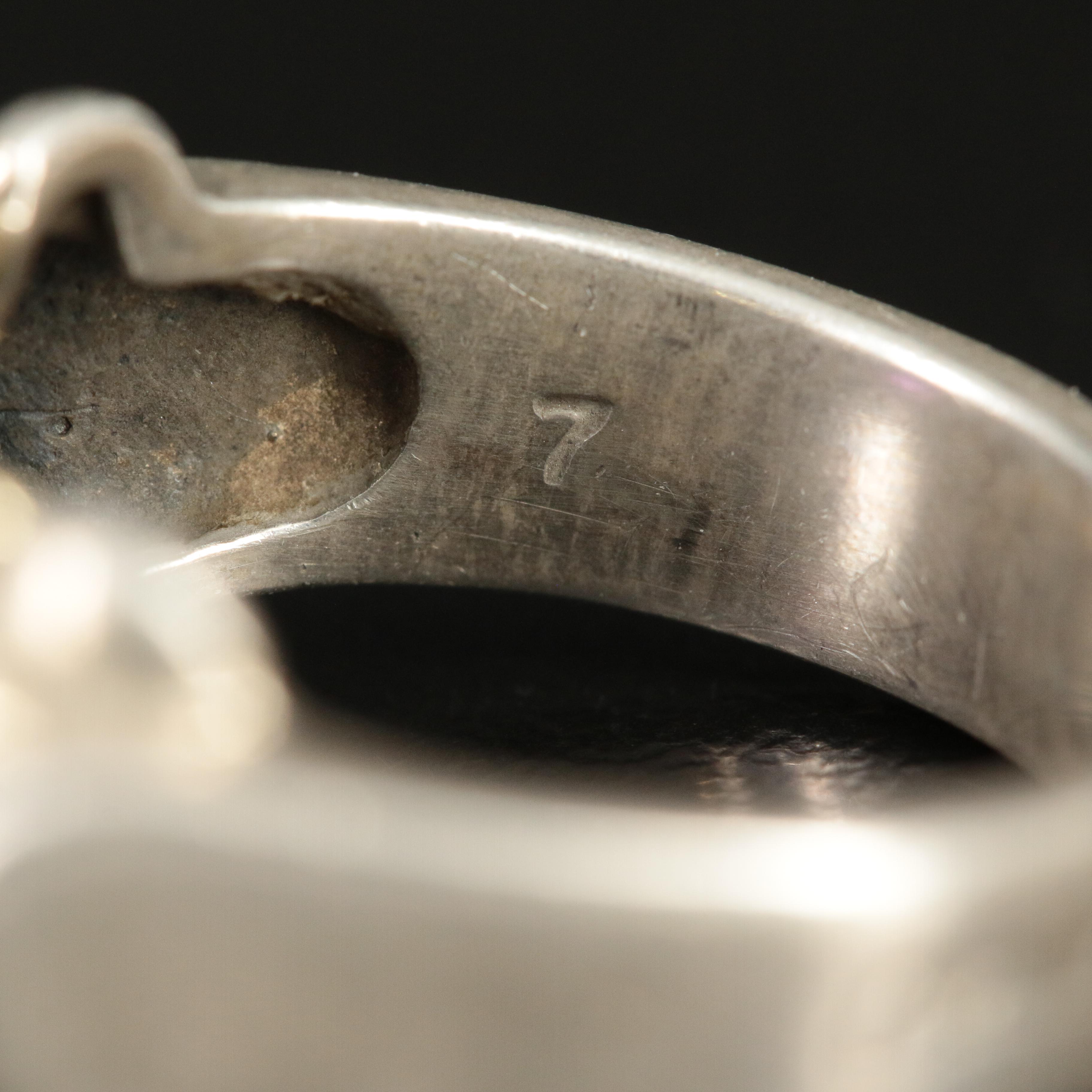 Caviar by Lagos "Glacier" Sterling and 18K Ring