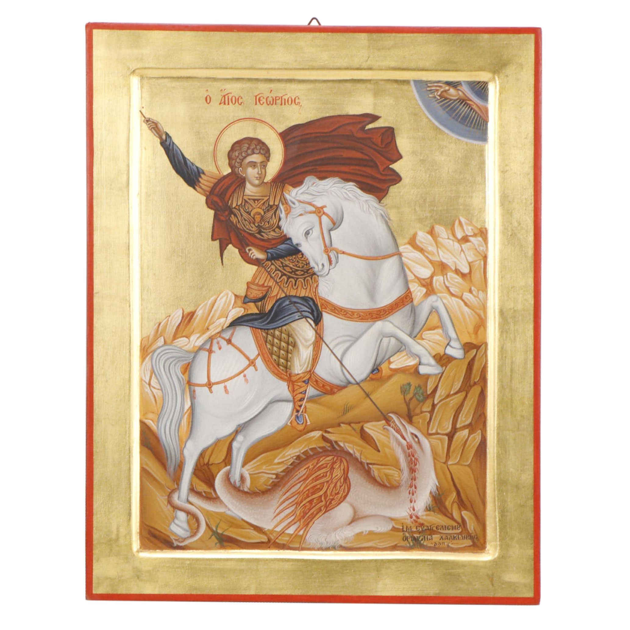 Greek Orthodox Saint George Icon