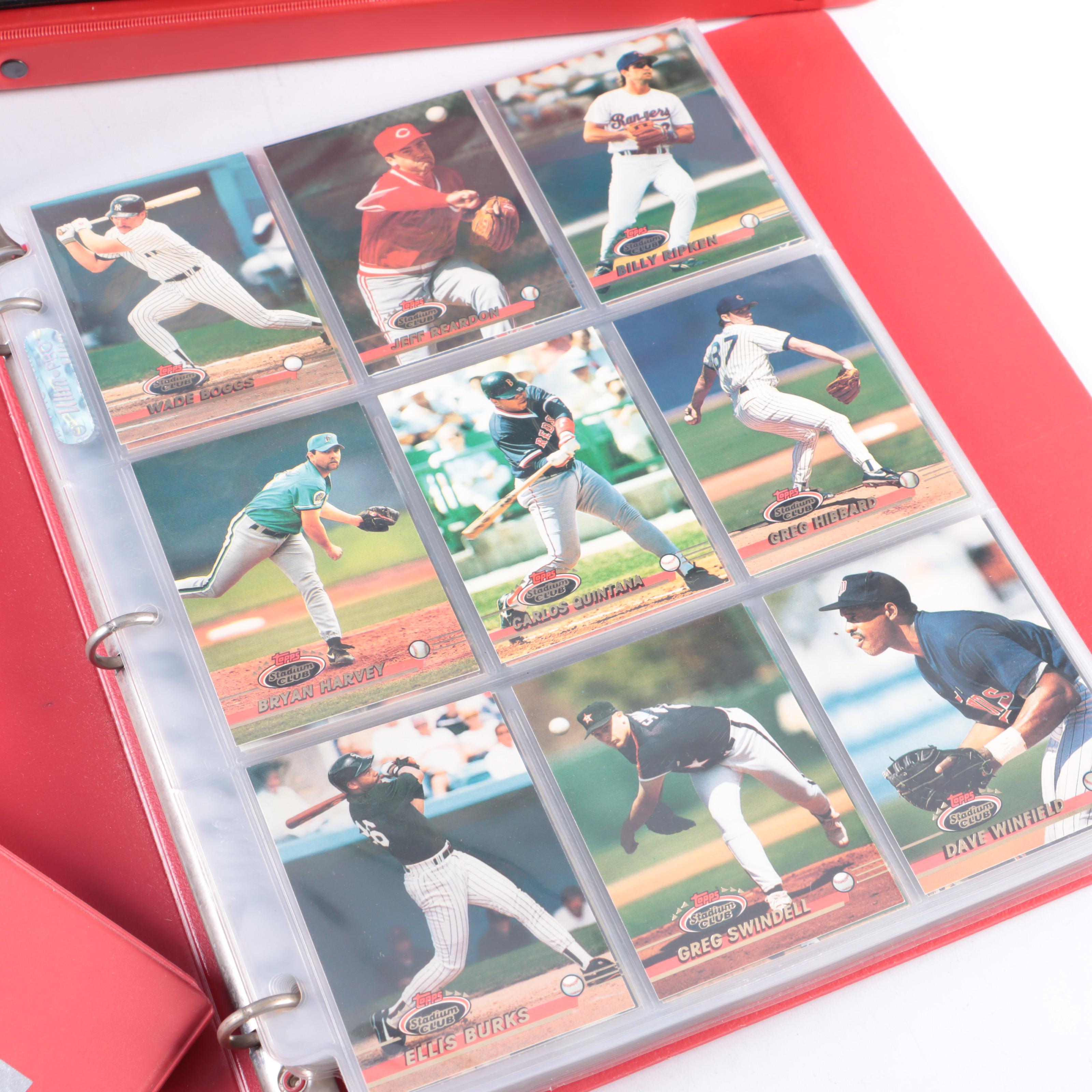 Fleer with Other Baseball Cards Featuring Frank Thomas and More, 1990s–2000s